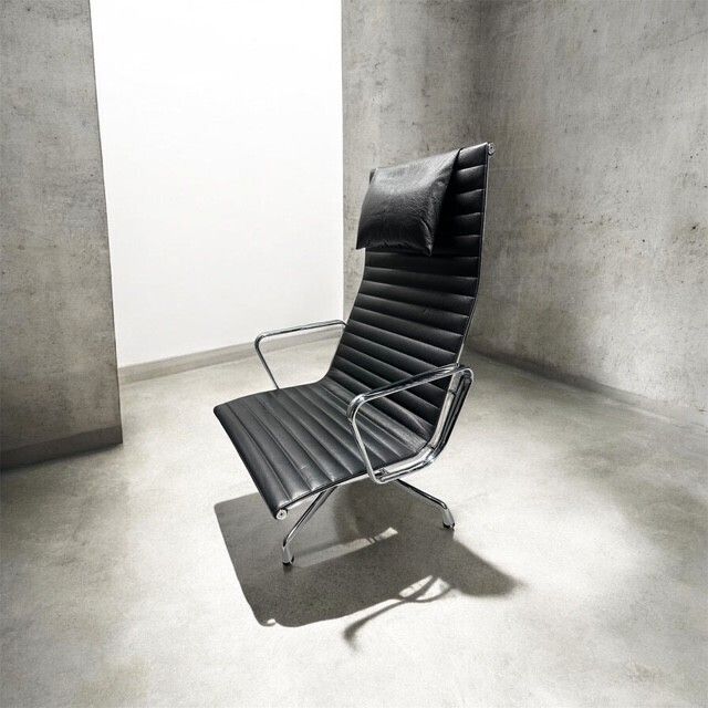 Charles & Ray Eames Aluminium Chair Ea 124 – Lounge 1958 photo 2699.98