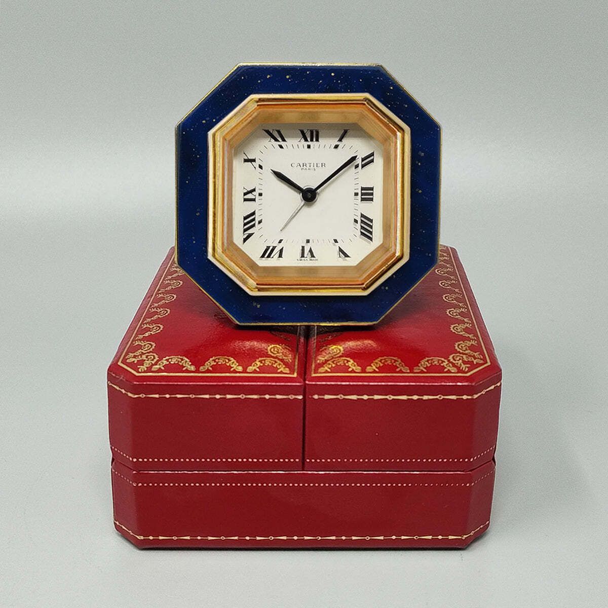 1980s Gorgeous Cartier Alarm Clock Pendulette. Made In Swiss photo buy