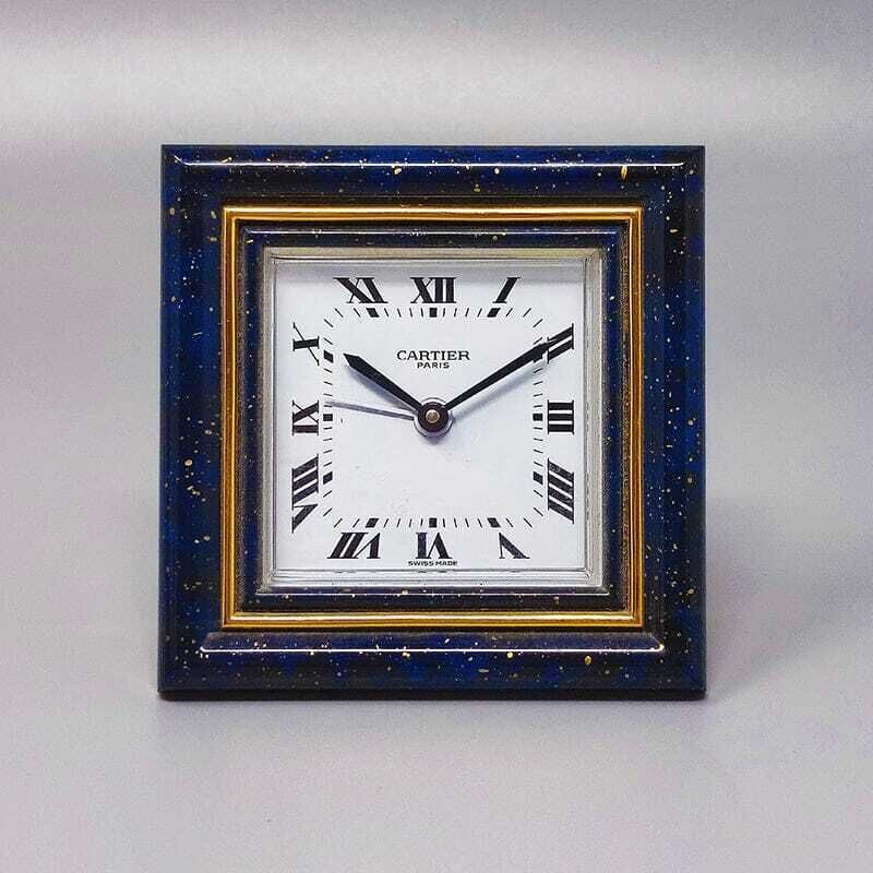 1980s Gorgeous Cartier Alarm Clock Pendulette. Made In Swiss photo furniture