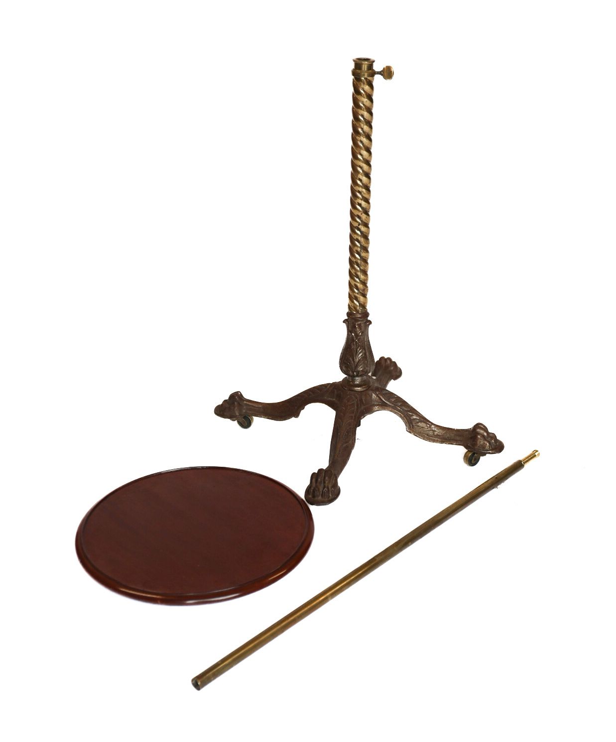 Victorian Telescopic Lamp / Plant Table photo furniture