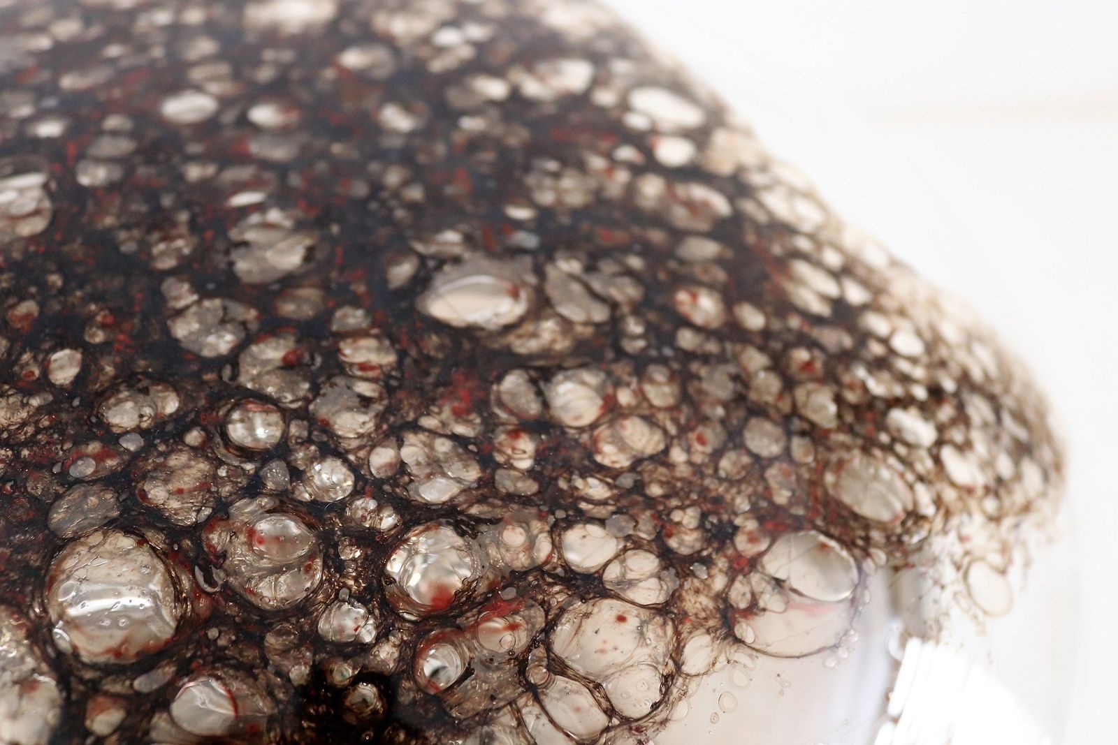 Italian Murano Bubble Glass Flush Mount Ceiling Light By La Murrina, 1970s photo Lighting