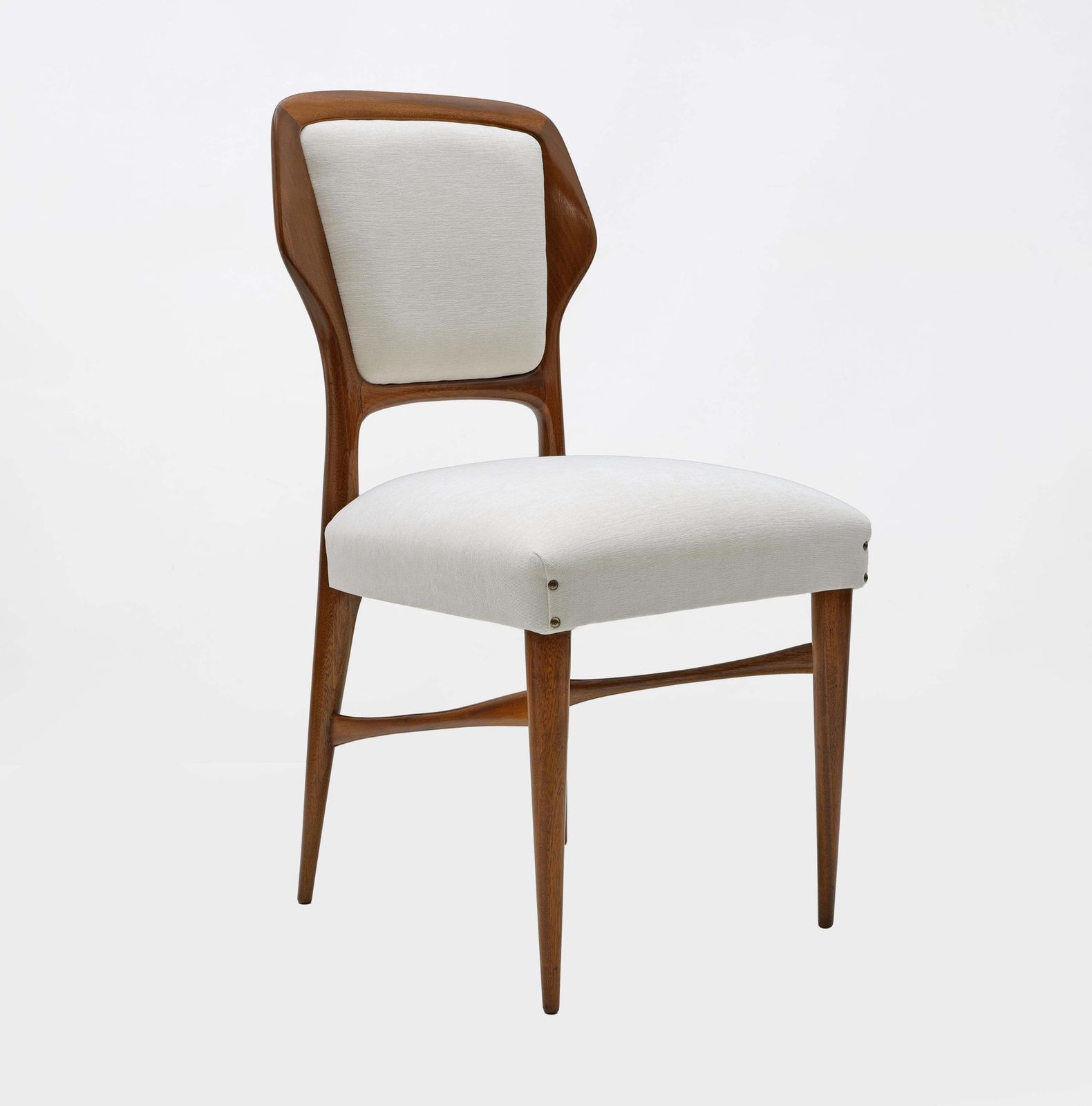 Vittorio Dassi Mid Century Modern Italian Dinning Chairs, 1950s, Set Of Four photo 4010.0