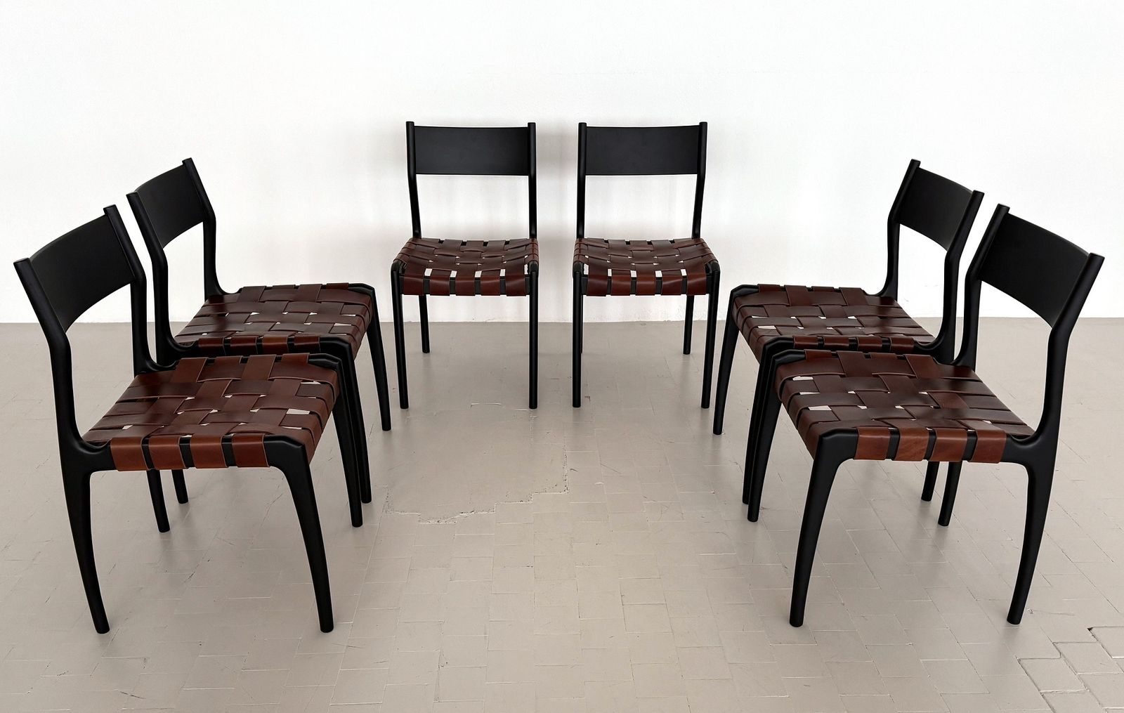 Italian 60s Designer Dining Chairs By Palange And Toffoloni, Set Of 6 photo Furniture