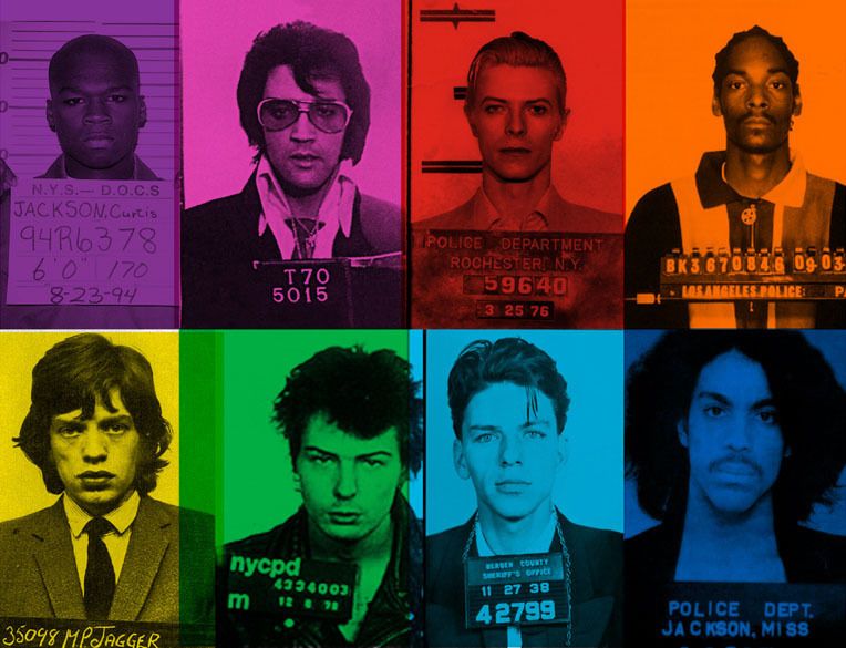 Batik 'Fun Loving Criminals' Signed Limited Edition Print Framed In White