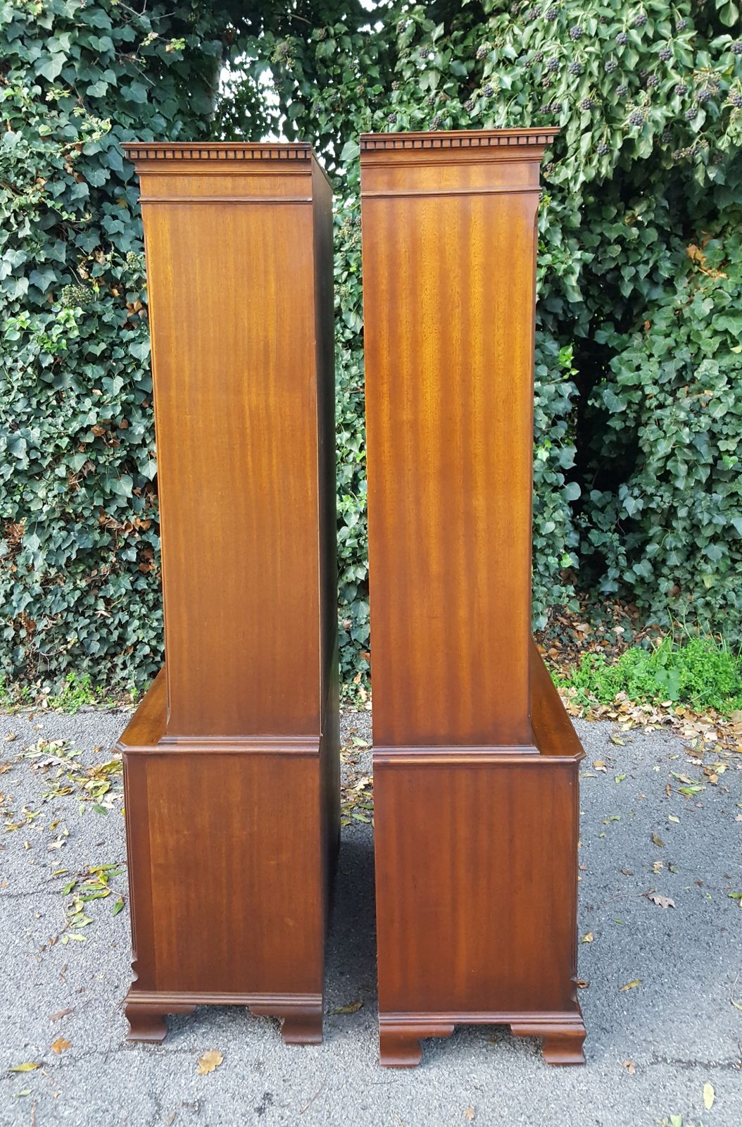 Matching Pair Of Mahogany Bookcases photo furniture