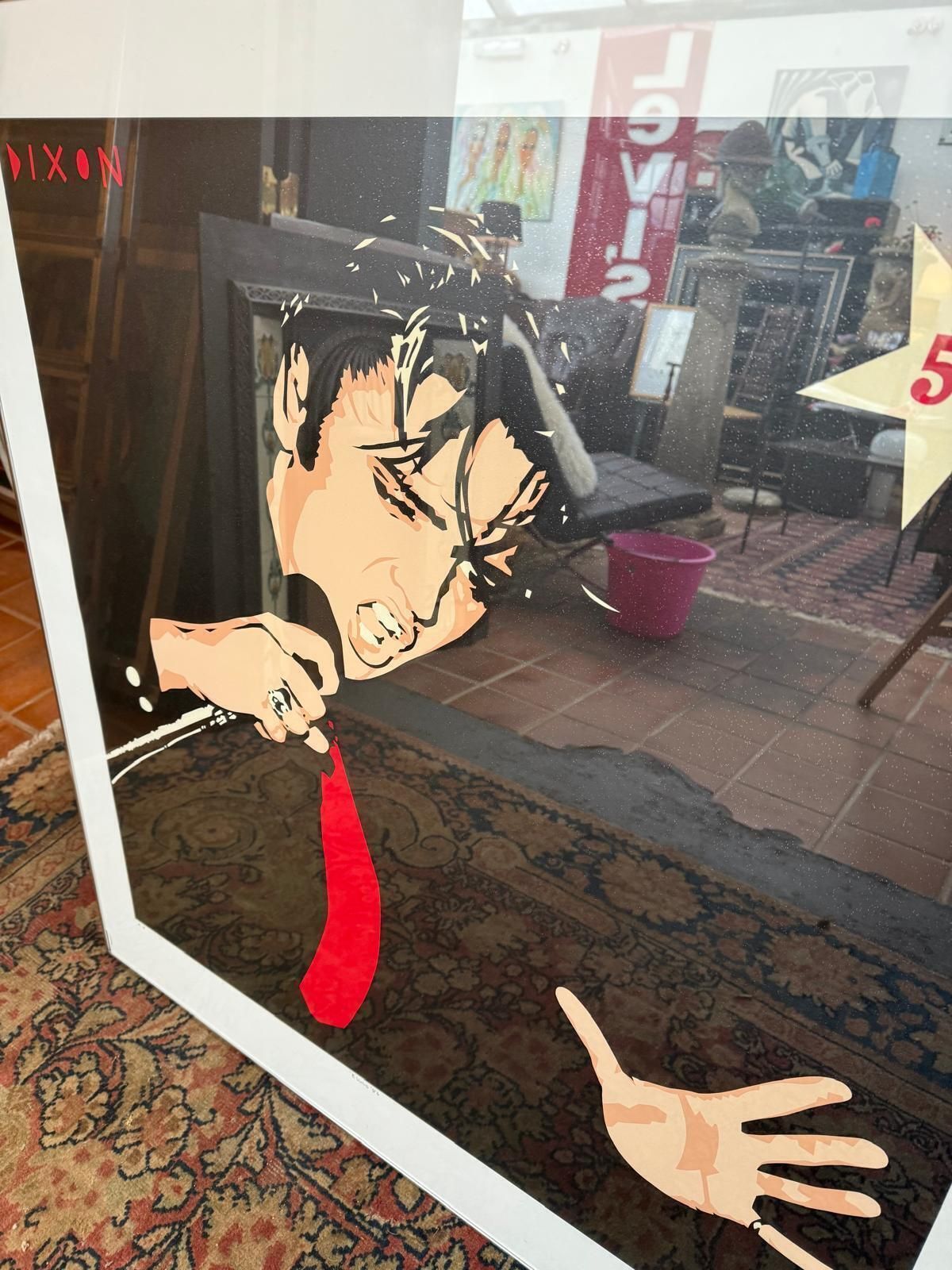 Original Giclée Print Of Elvis By Simon Dixon – Artist’s Proof photo Art