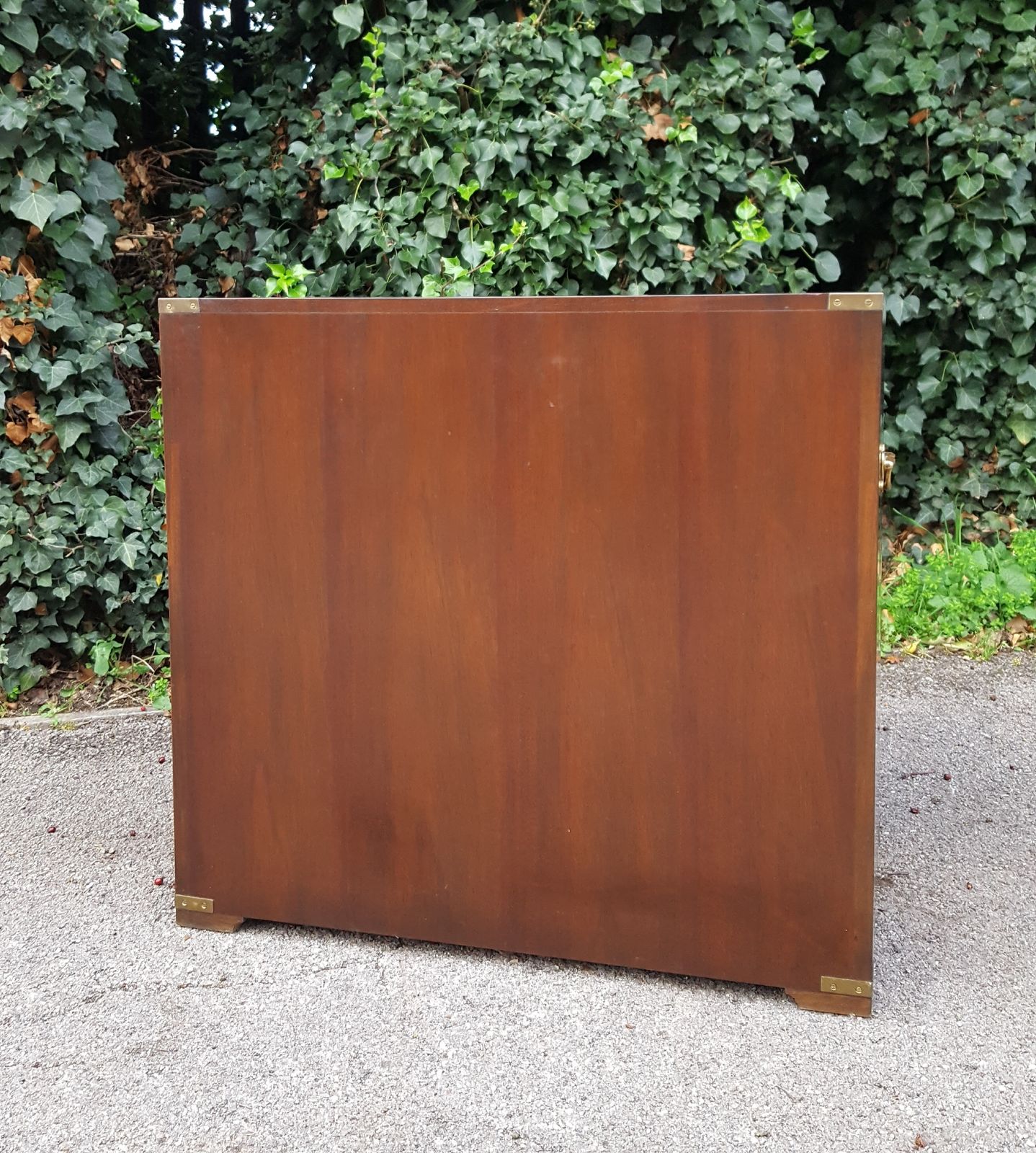 Bevan Funnell Oak Campaign Chest Of Drawers photo vinterior
