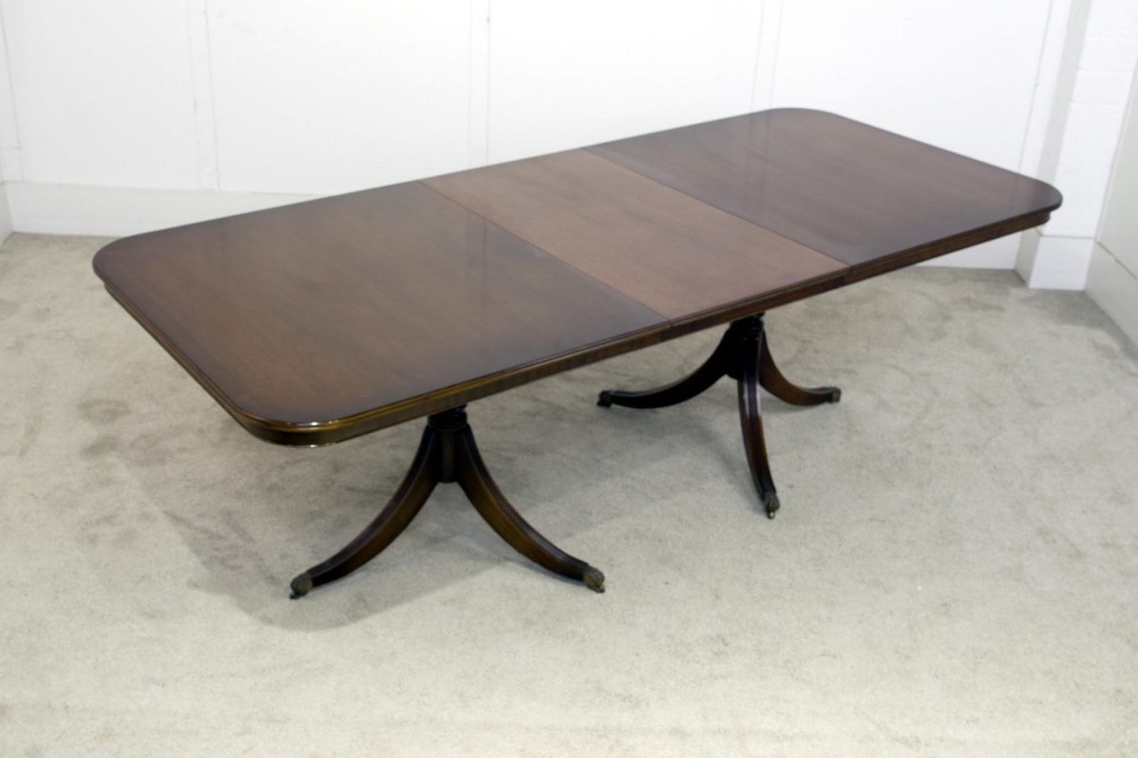 Regency Dining Table And Matching Chairs Suite Mahogany 8 Seater photo furniture
