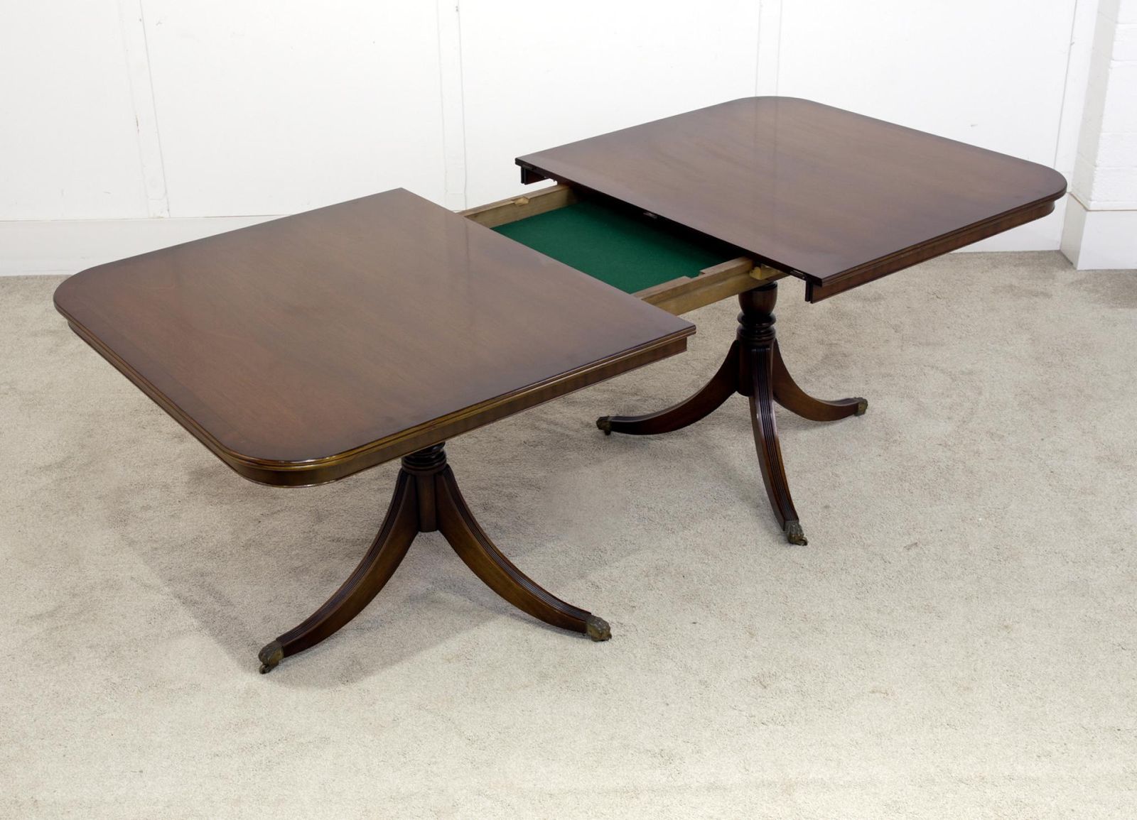 Regency Dining Table And Matching Chairs Suite Mahogany 8 Seater photo 3650.0