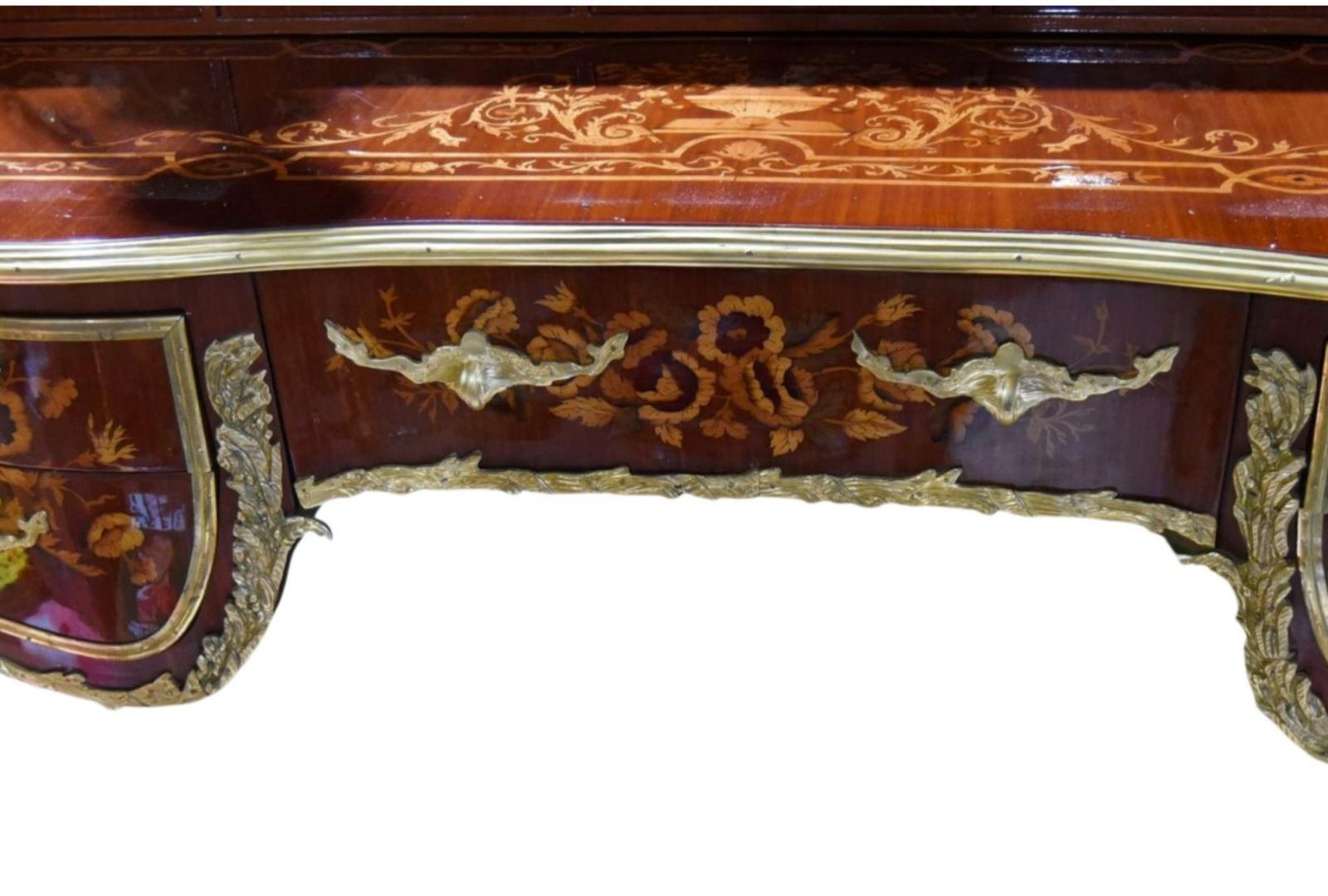 photo buy Bureau De Roi Desk   Louis XV Roll Top Desks