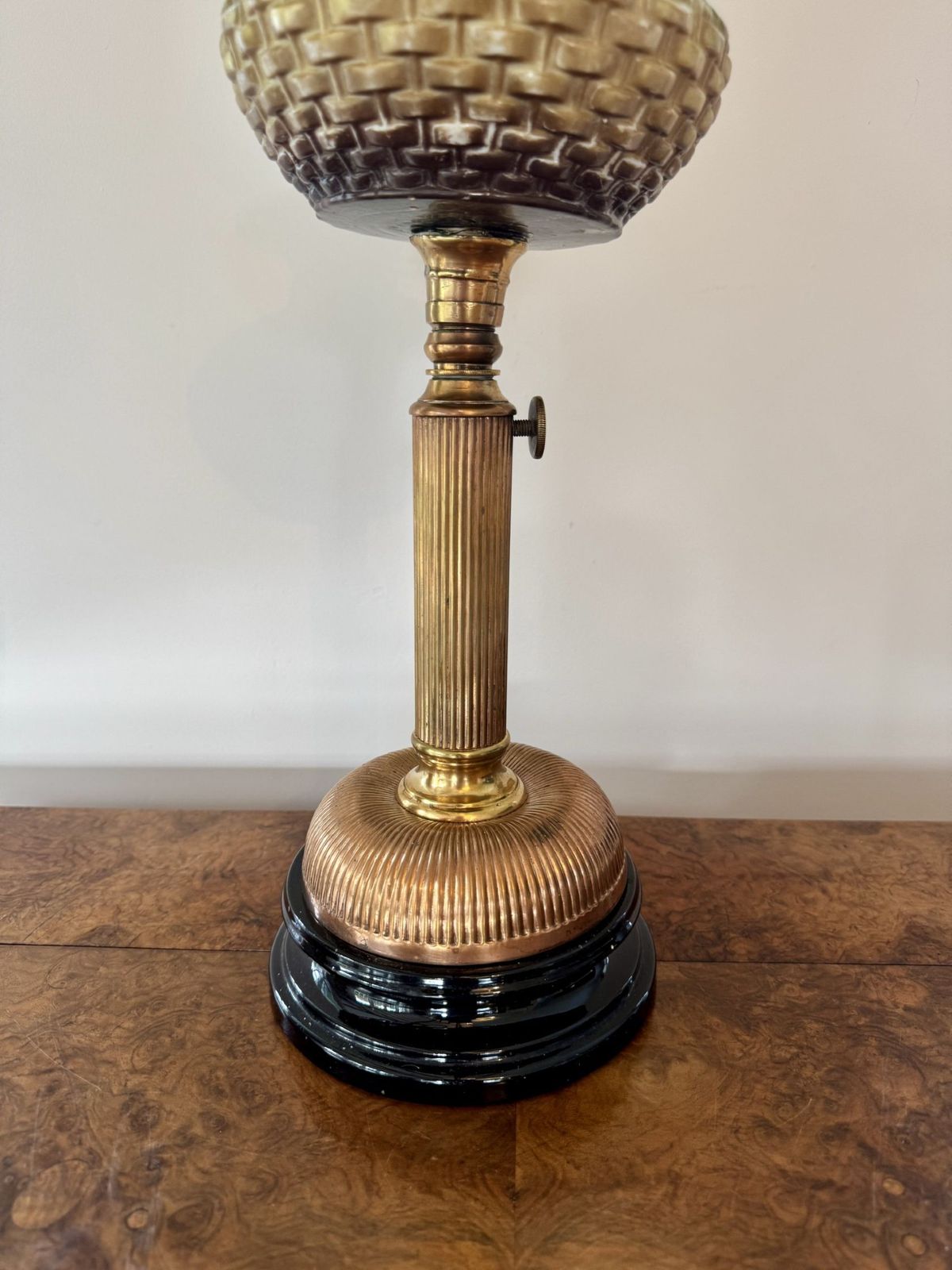 Stunning Quality Antique Telescopic Oil Lamp photo buy