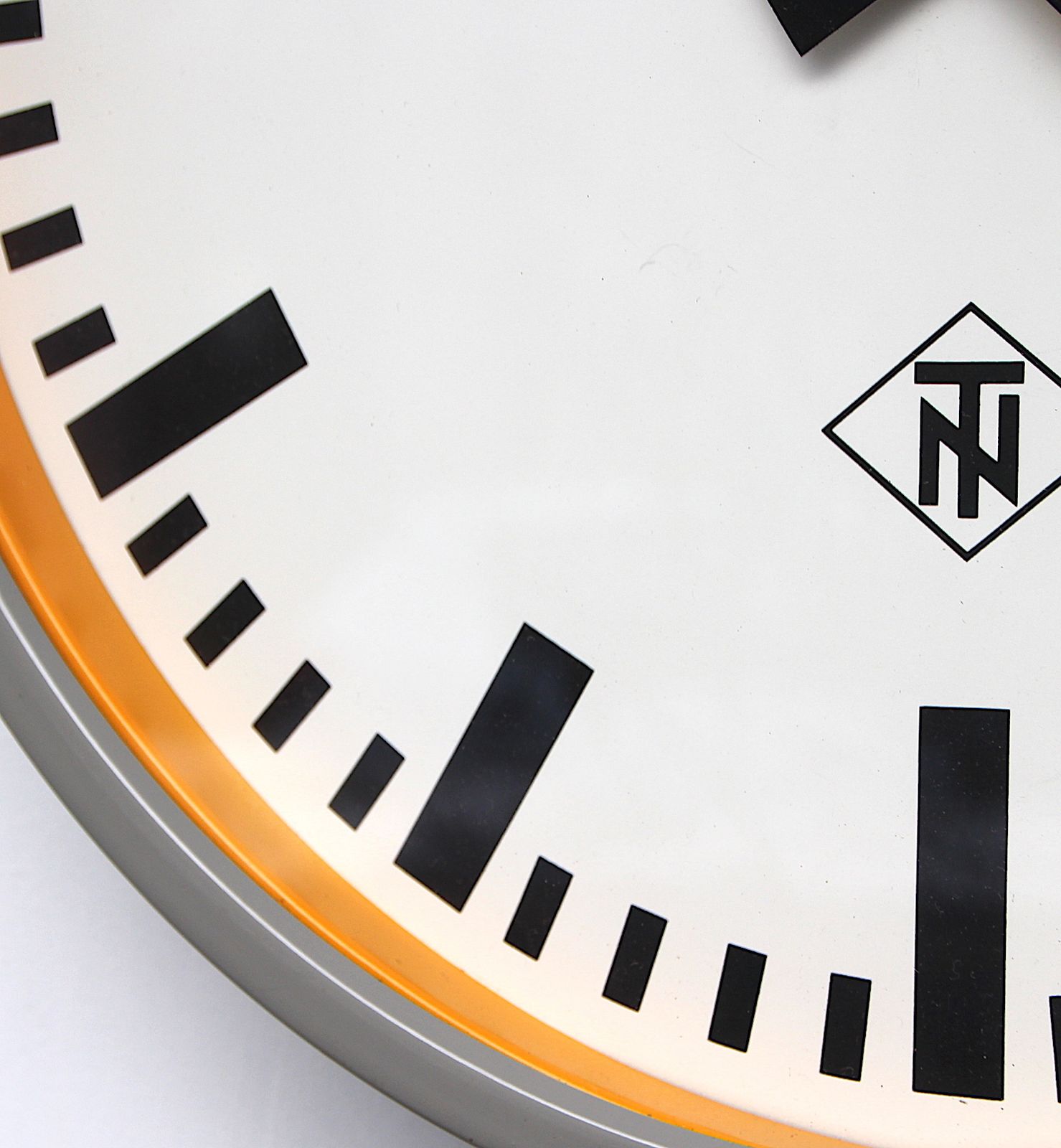 Home Decor Large 44cm 1970s West German Factory Vintage Factory Wall Clock. Fully Guaranteed photo