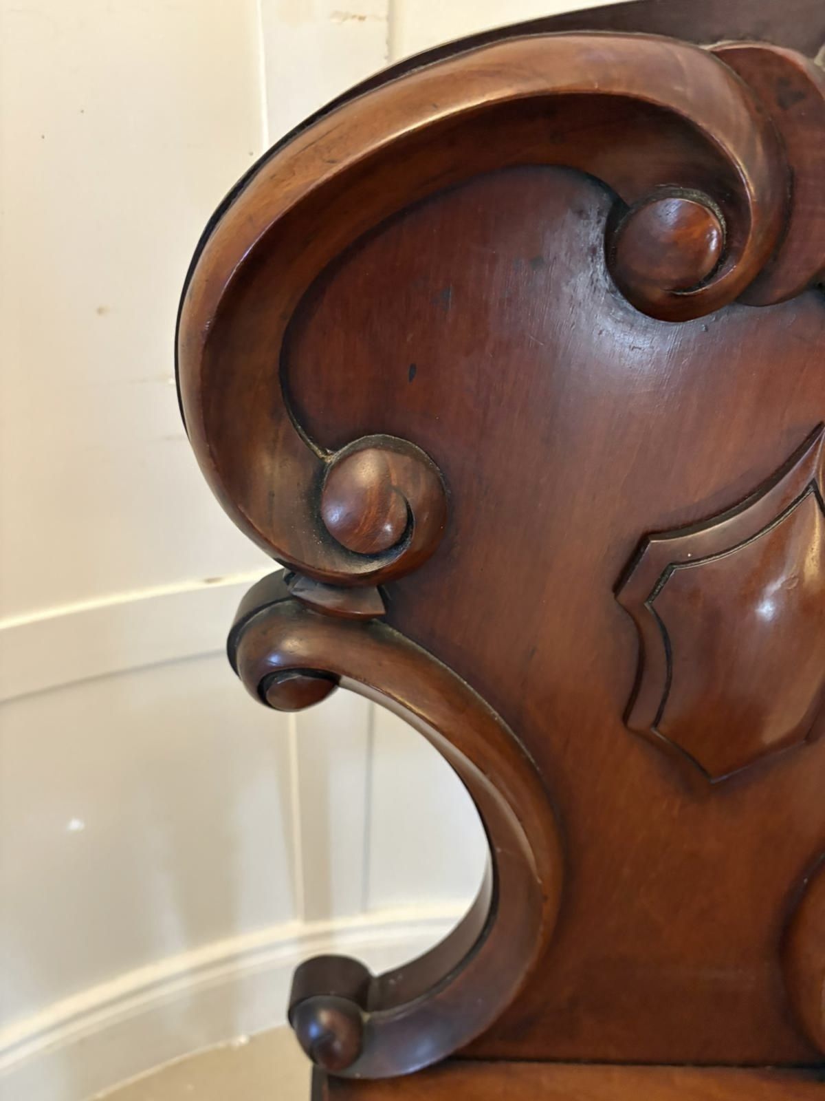 Superb Quality Pair Of Antique 19th Century Mahogany Side Chairs photo vinterior