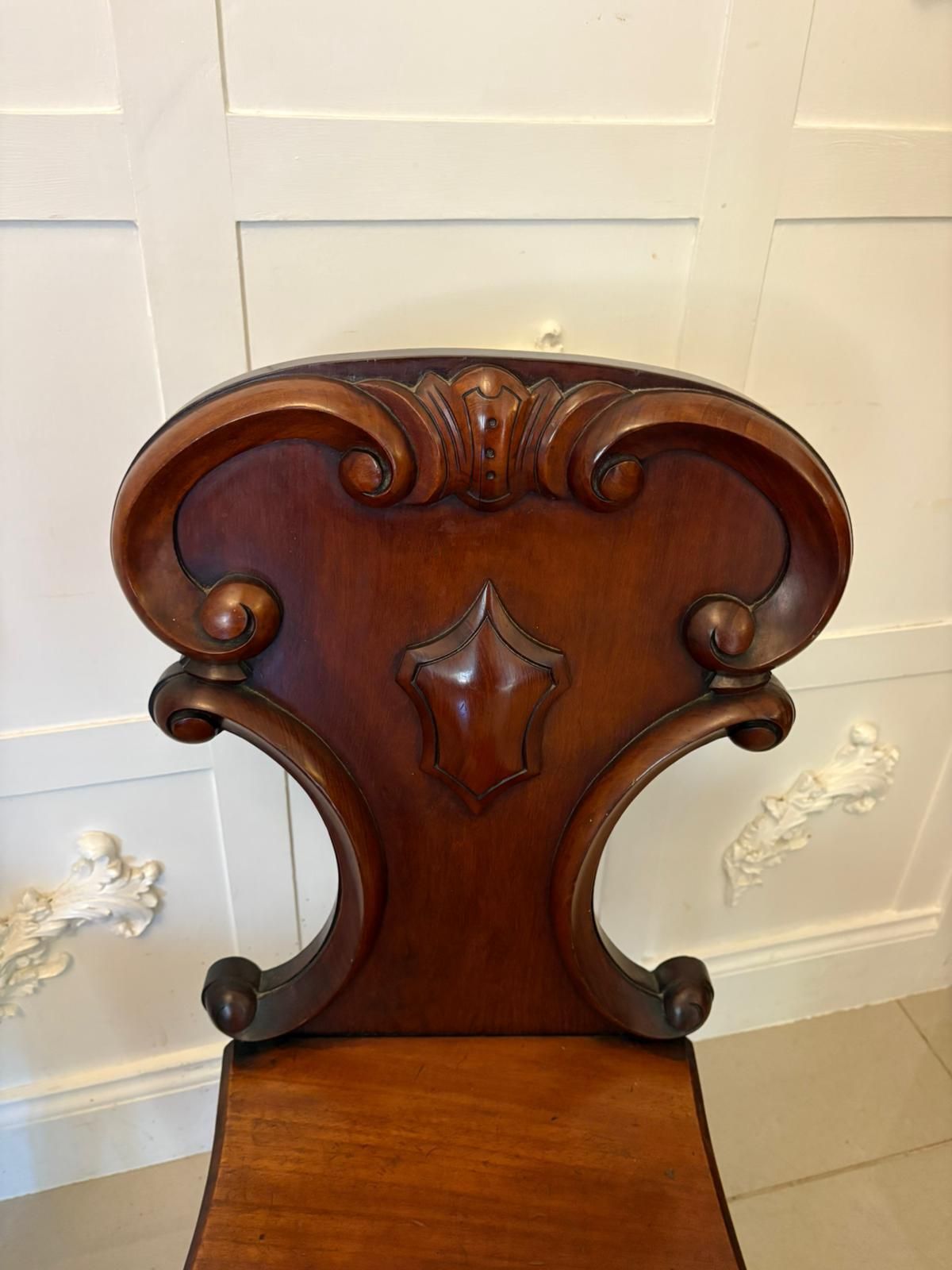 Superb Quality Pair Of Antique 19th Century Mahogany Side Chairs photo vintage