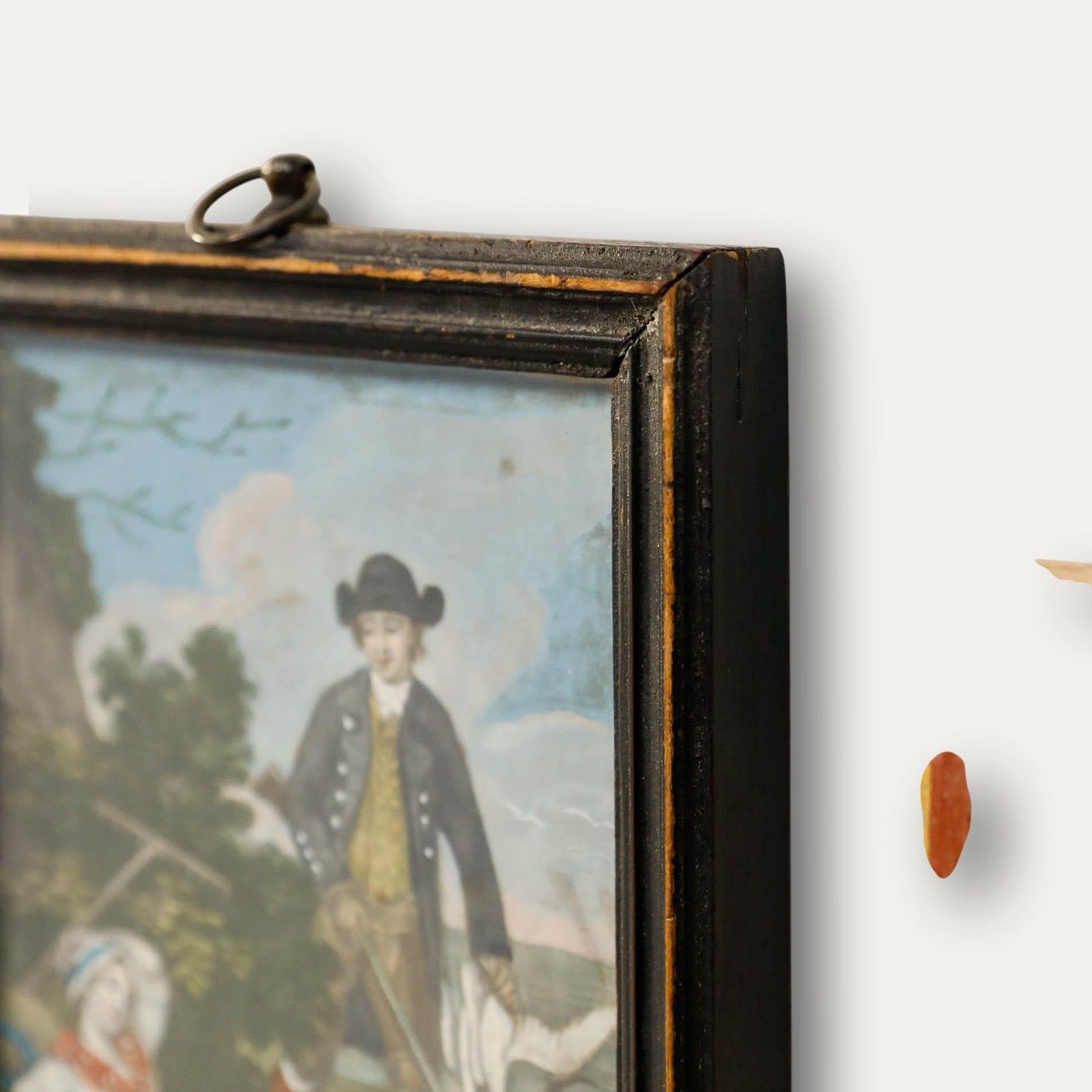 After John Collet 1778 Mezzotint, A Bird In The Bush Is Worth Two In The Hand photo buy