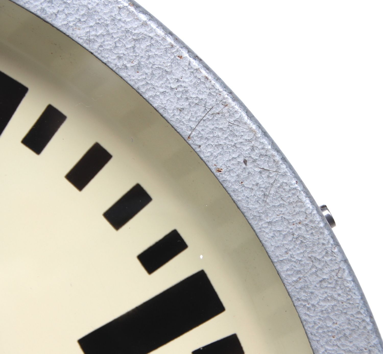 Home Decor Dated 1969 East German Vintage Factory Wall Clock. Fully Guaranteed photo