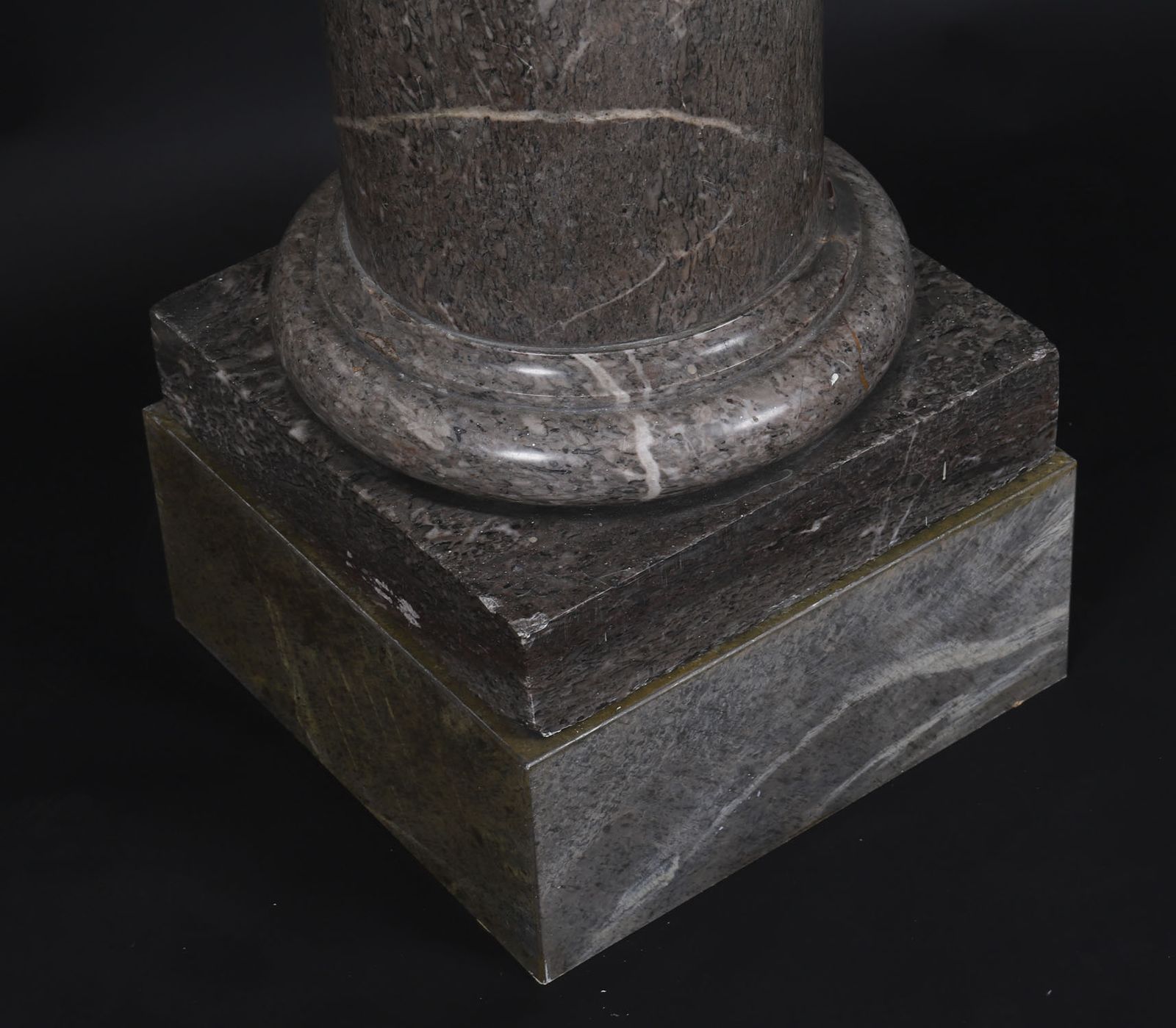 Fine Antique Napoleon Bonaparte Marble Bust & Pedestal  Early19th C  169cm photo vinterior
