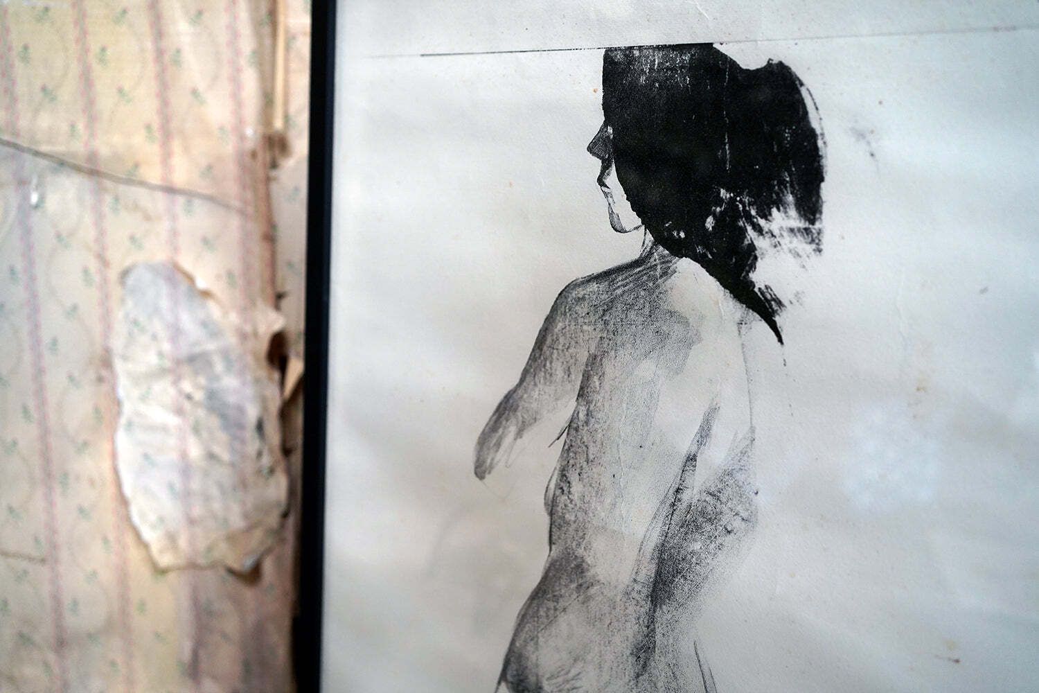A Large Nude Study By William ‘Bill’ Moorman; To Laurie & Kathy Lee 1977 photo for sale