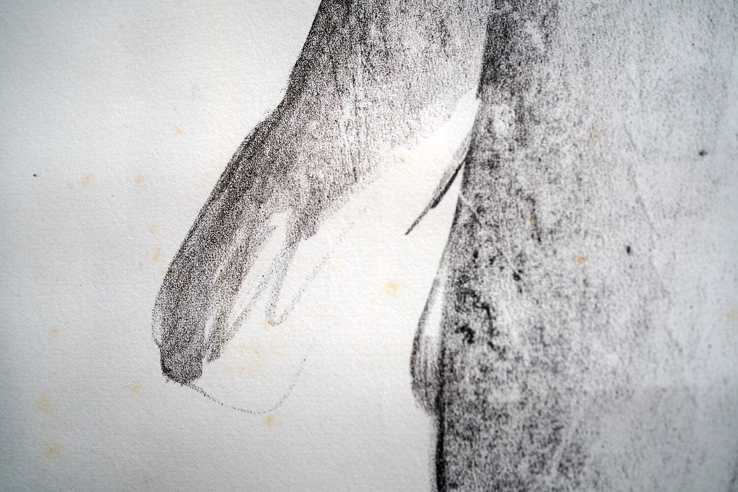 650.0 A Large Nude Study By William ‘Bill’ Moorman; To Laurie & Kathy Lee 1977 photo
