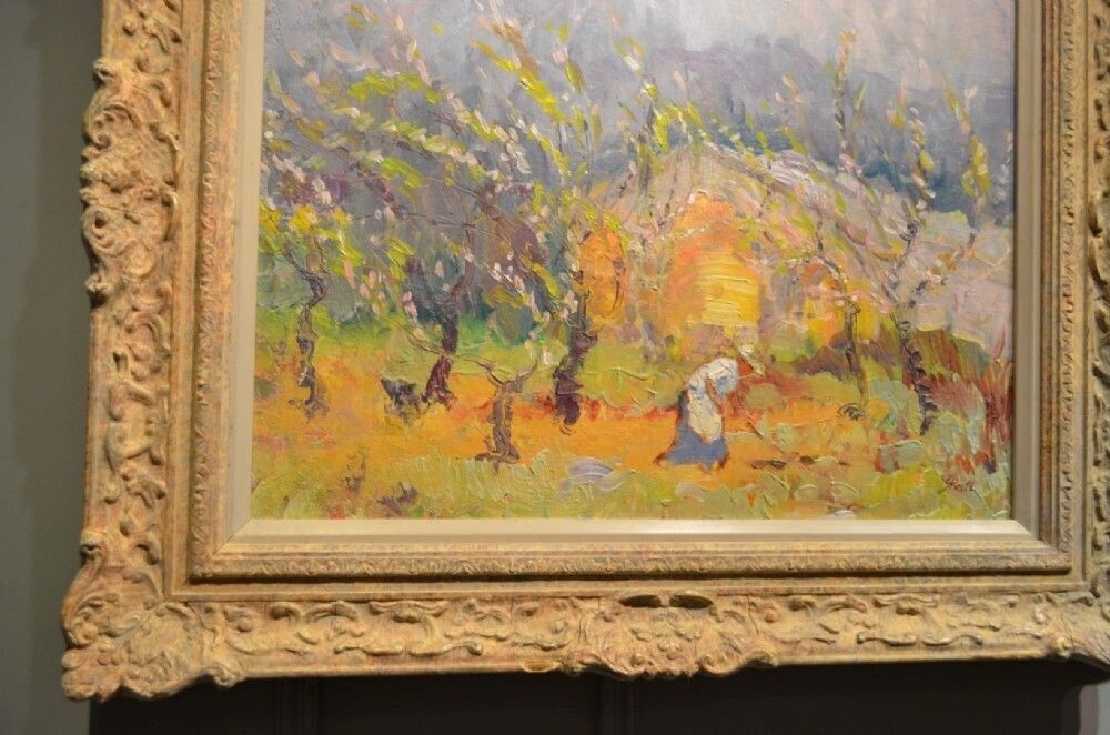 Beautiful Oil On Panel By Jeffrey Pratt Born 1940 photo vintage