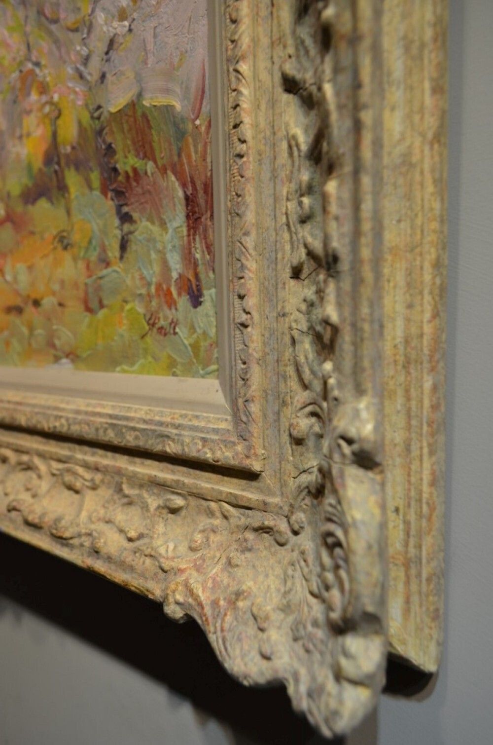 photo buy Beautiful Oil On Panel By Jeffrey Pratt Born 1940