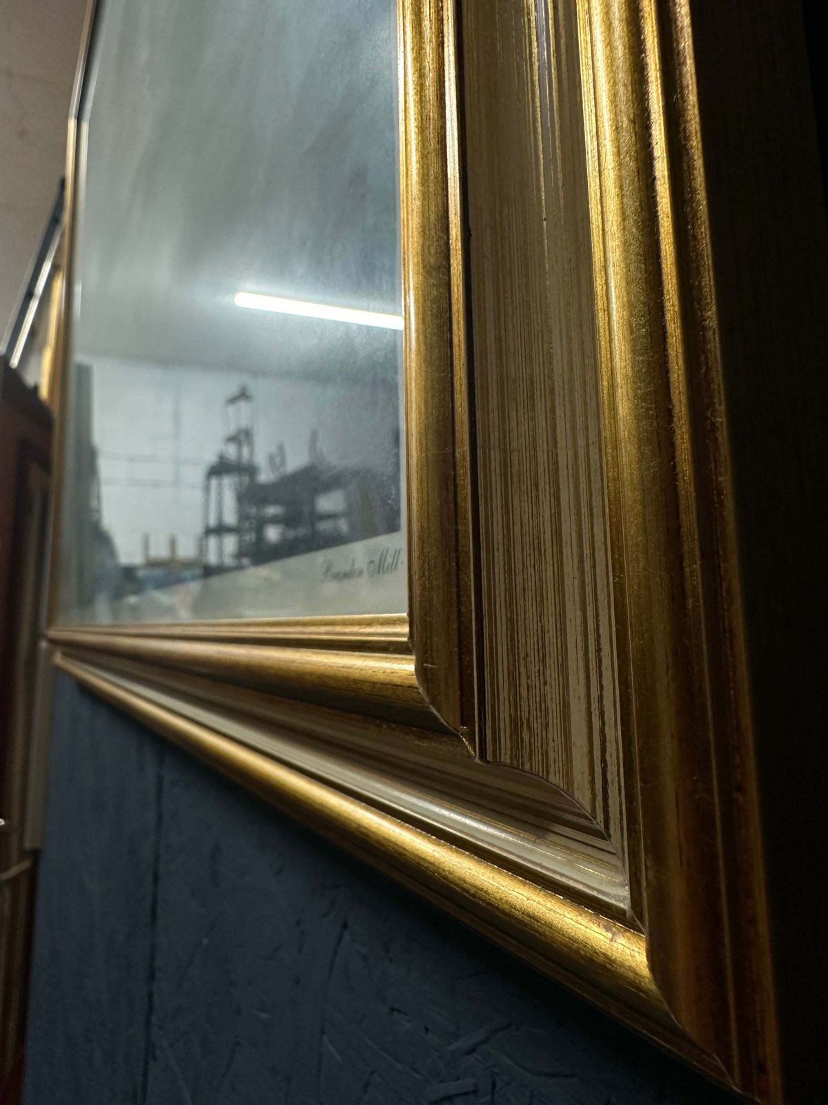 Clive Madgwick Rba 'Brundon Mill' Framed Print – Suffolk Pastoral, Late 20th C. photo Art