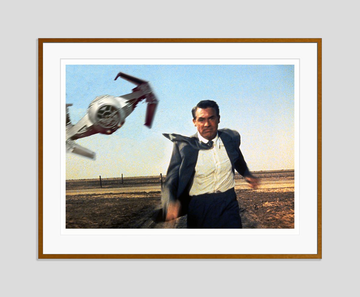 Batik 'Stay On Target! II' Signed Limited Edition Print Framed In Brown photo furniture