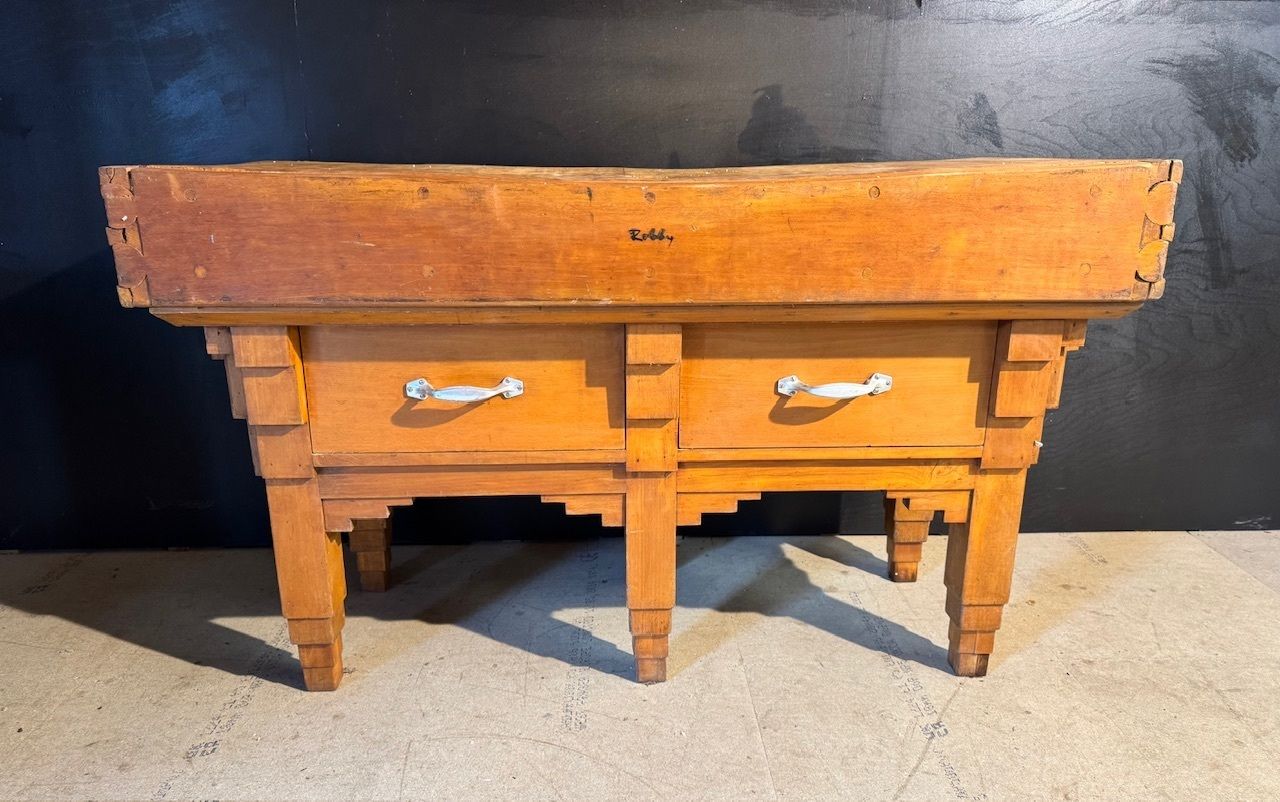 French Butchers Block photo furniture