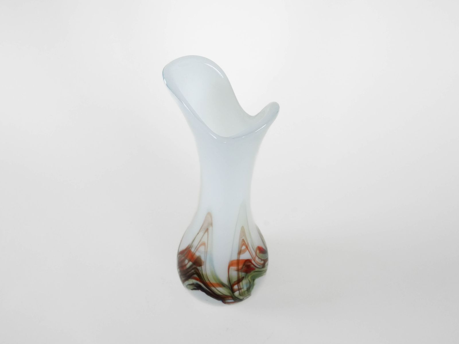 Glass Vase Danish Design 1970s Production Denmark photo buy
