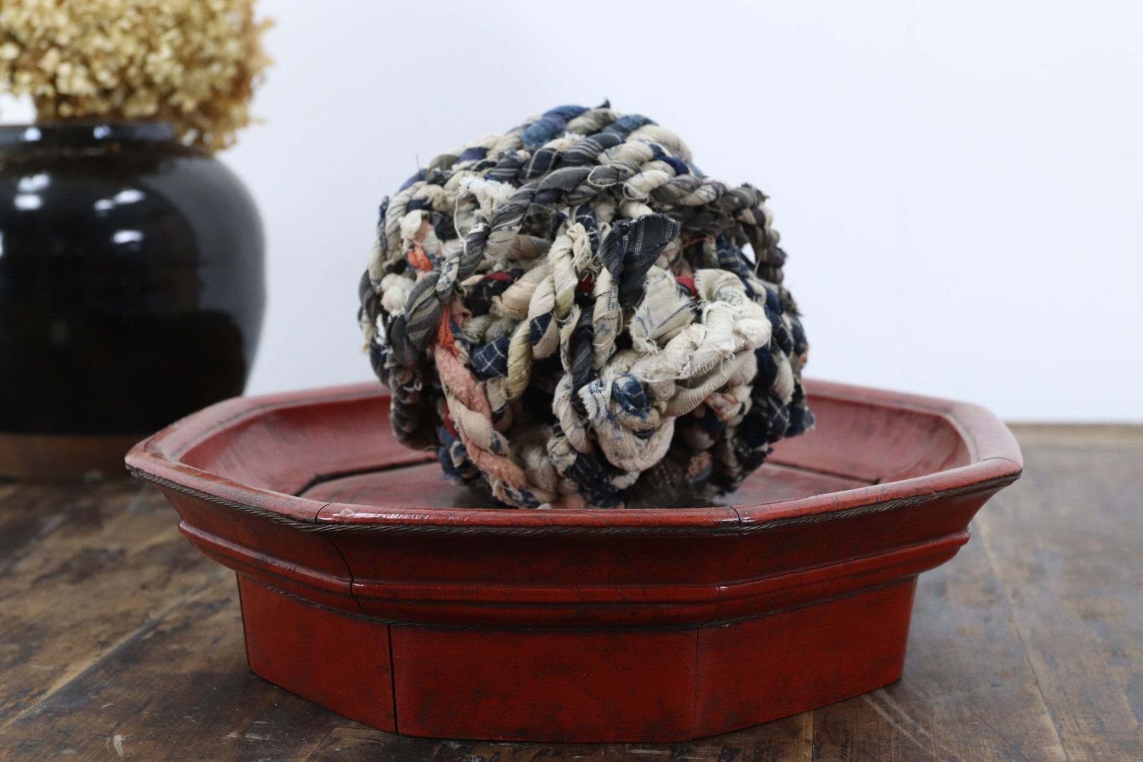 Late 19th Century Ball Of Japanese Horse Reigns