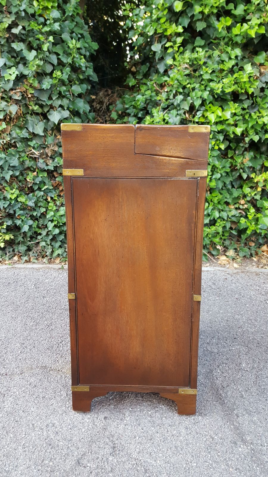 Bevan Funnell Campaign Oak Bureau Chest Of Drawers photo vintage