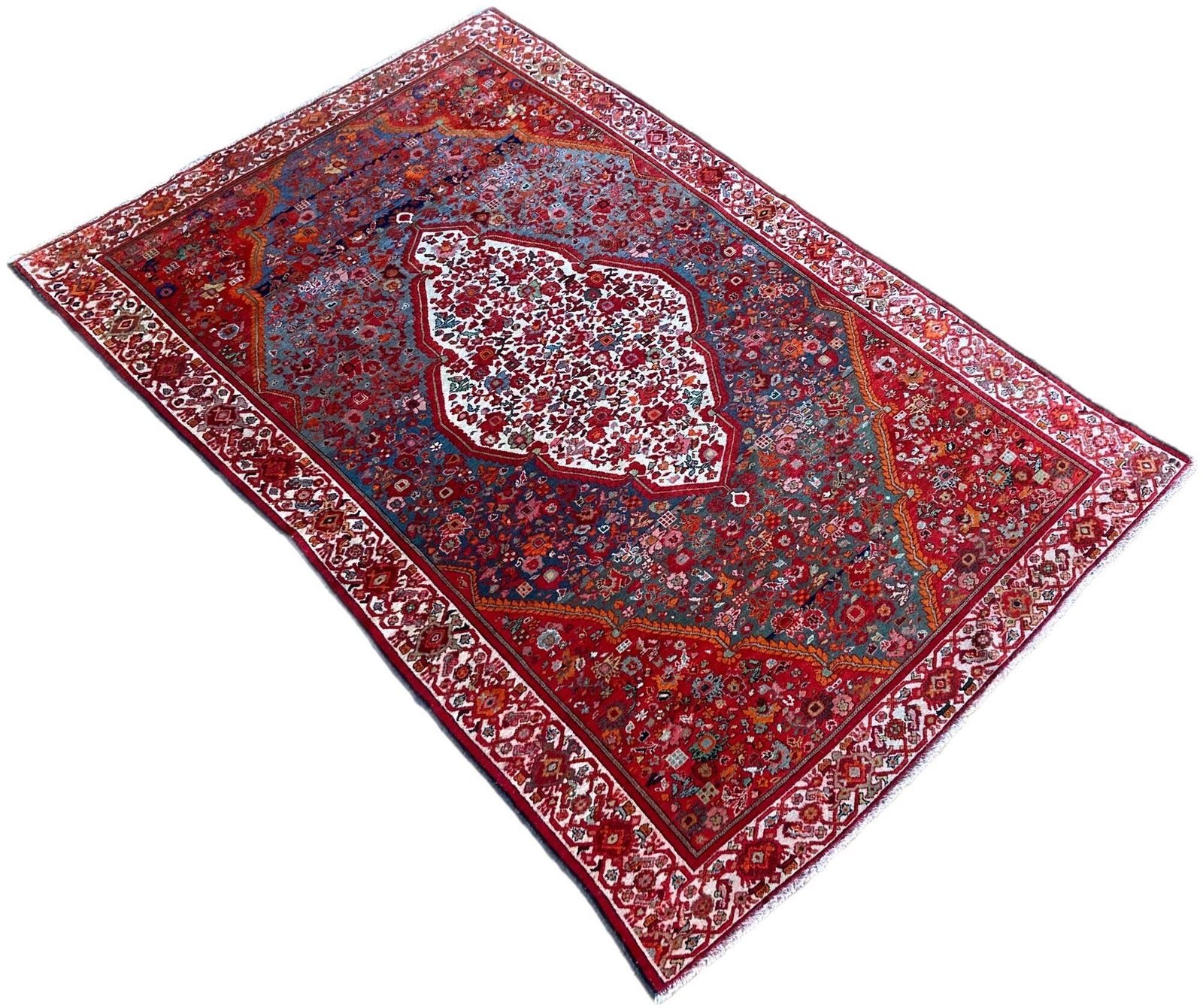 Antique Mishan Malayer Rug 1.98m X 1.32m photo for sale