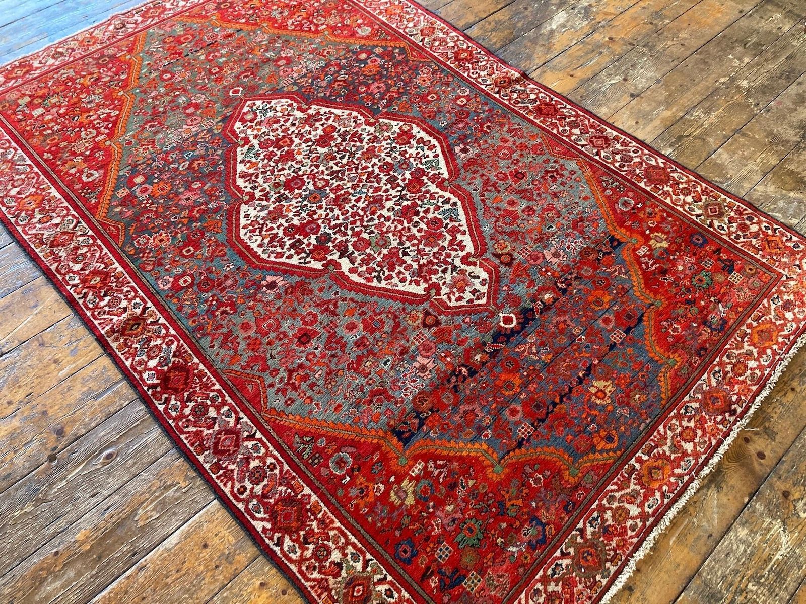 Antique Mishan Malayer Rug 1.98m X 1.32m photo 3500.0