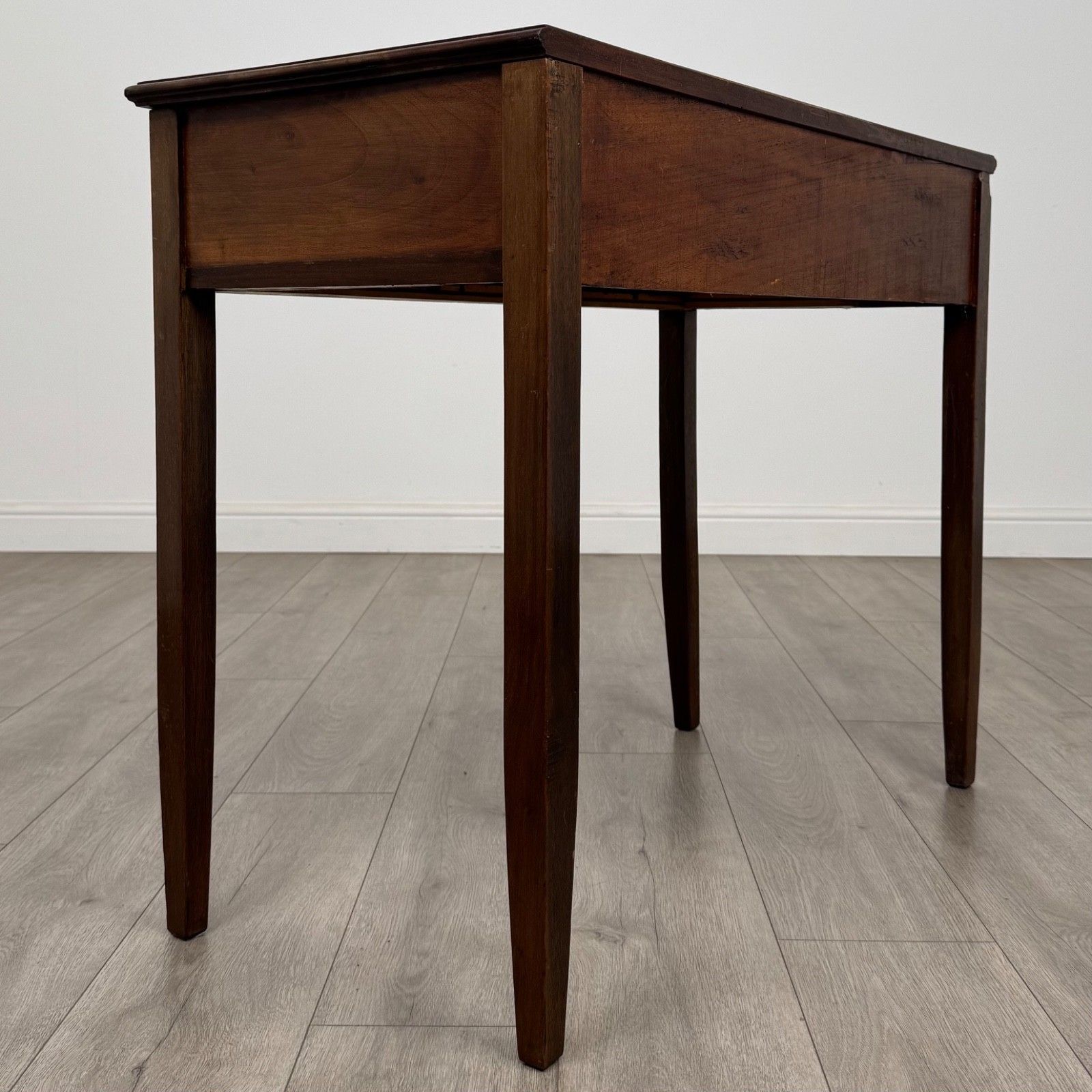 Antique 20th Century Inlaid Writing Table In Mahogany photo Furniture