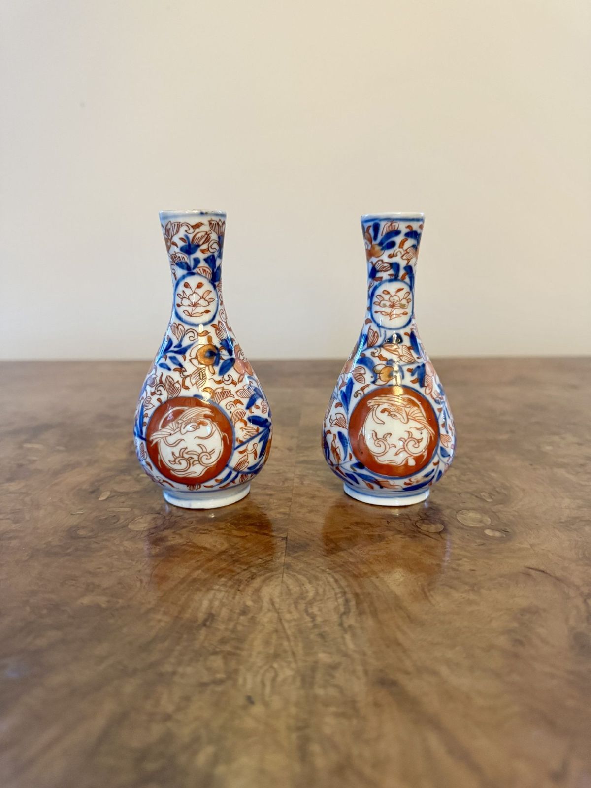 Fantastic Quality Collection Of Seven Antique Japanese Imari Vases photo 695.0