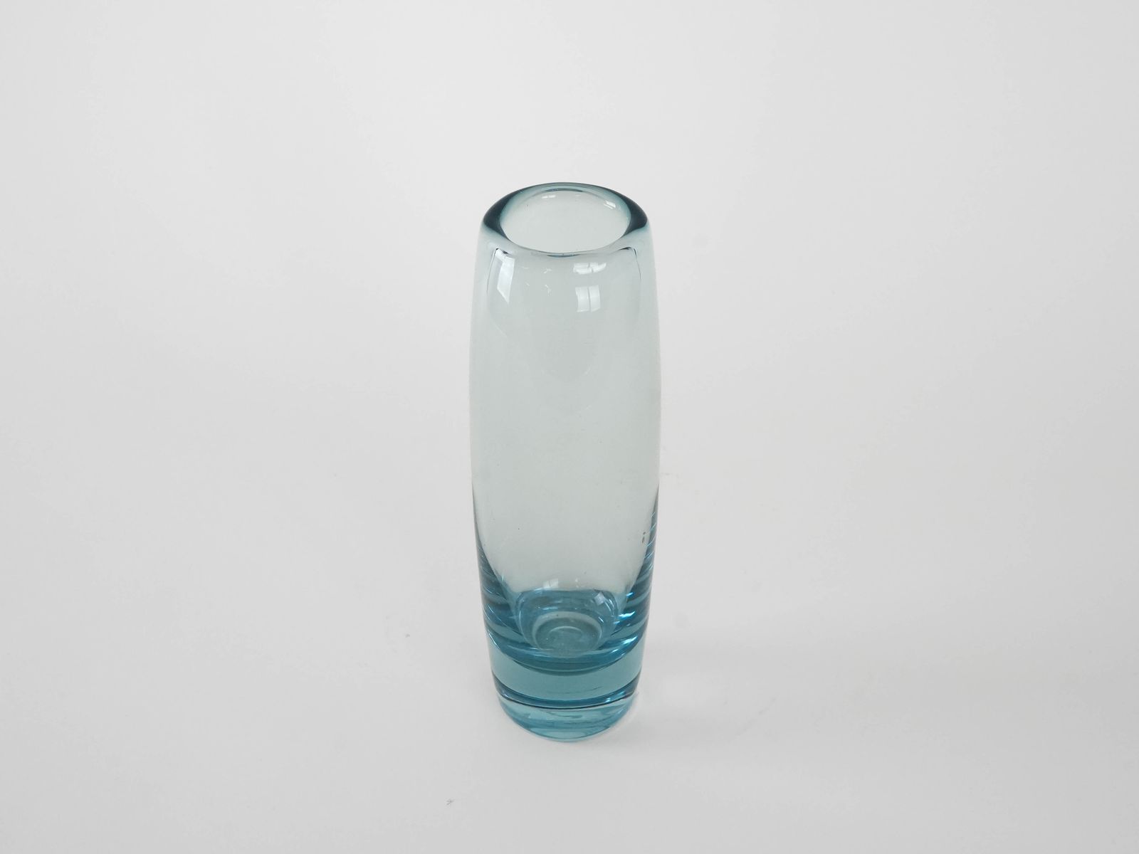 Glazen Vaas, Deens Design, Ca. Jaren 1950, Fabrikant: Holmegaard, Ontwerper: Per Lütken photo 289.0