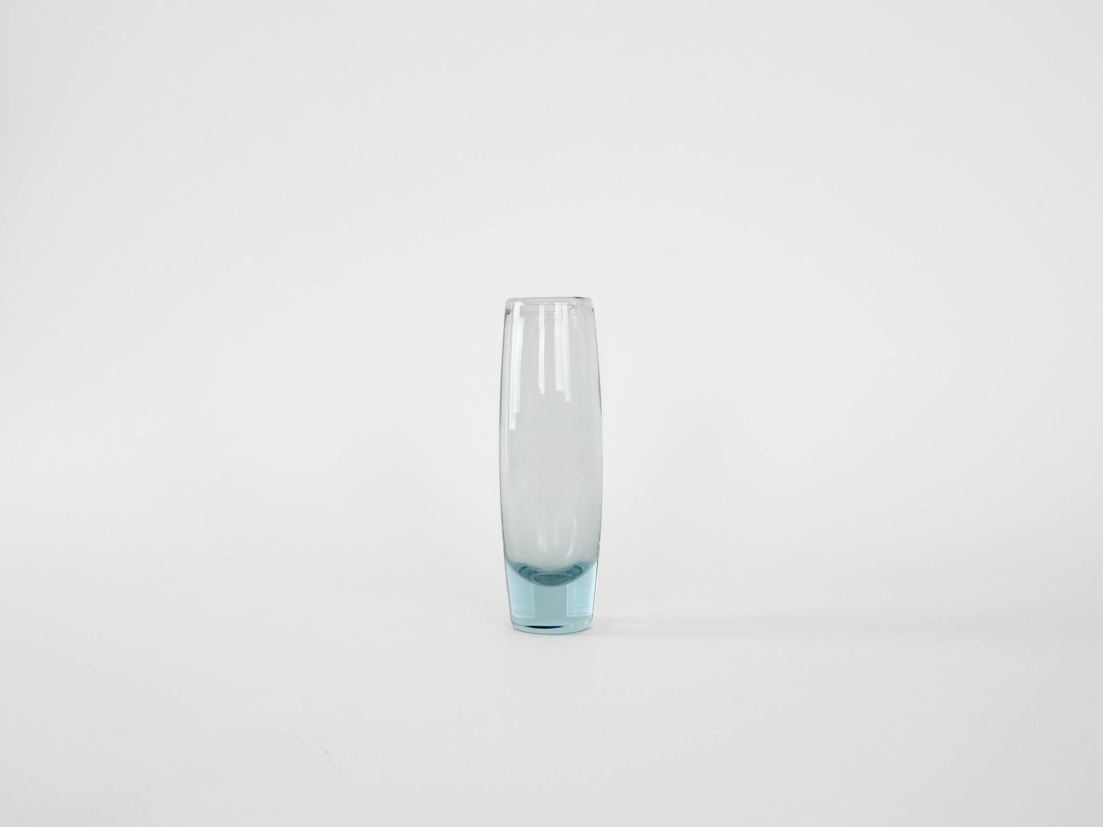 Glass Vase, Danish Design, 1950s, Manufacturer: Holmegaard, Designer: Per Lütken photo vintage