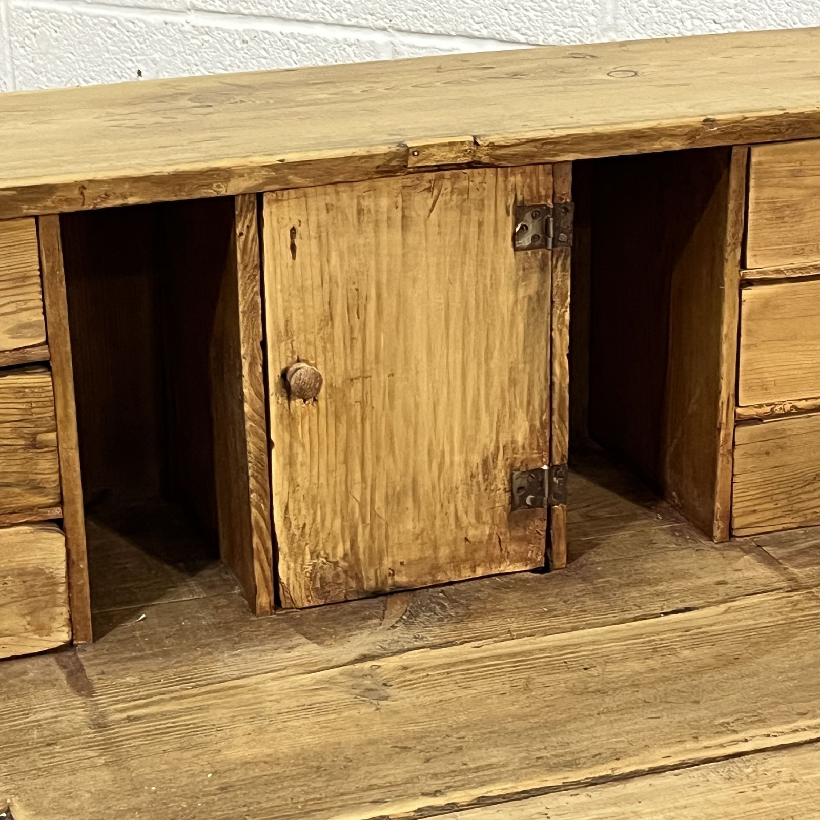 Small English Old Pine Bureau, 1800s photo buy