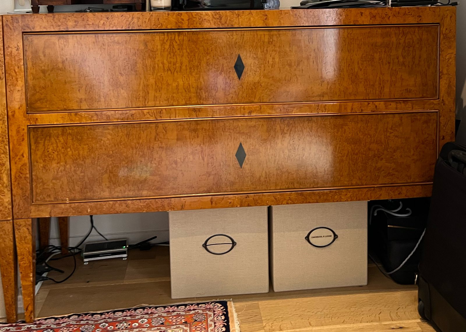 Burr Walnut Chest Of Drawers photo furniture