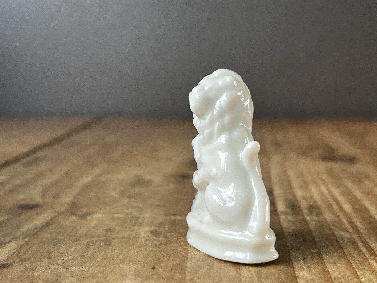 Rare Vintage Miniature 4cm Bavarian Nymphenburg Bayerischer Lion 3136 Rauch photo Home Decor