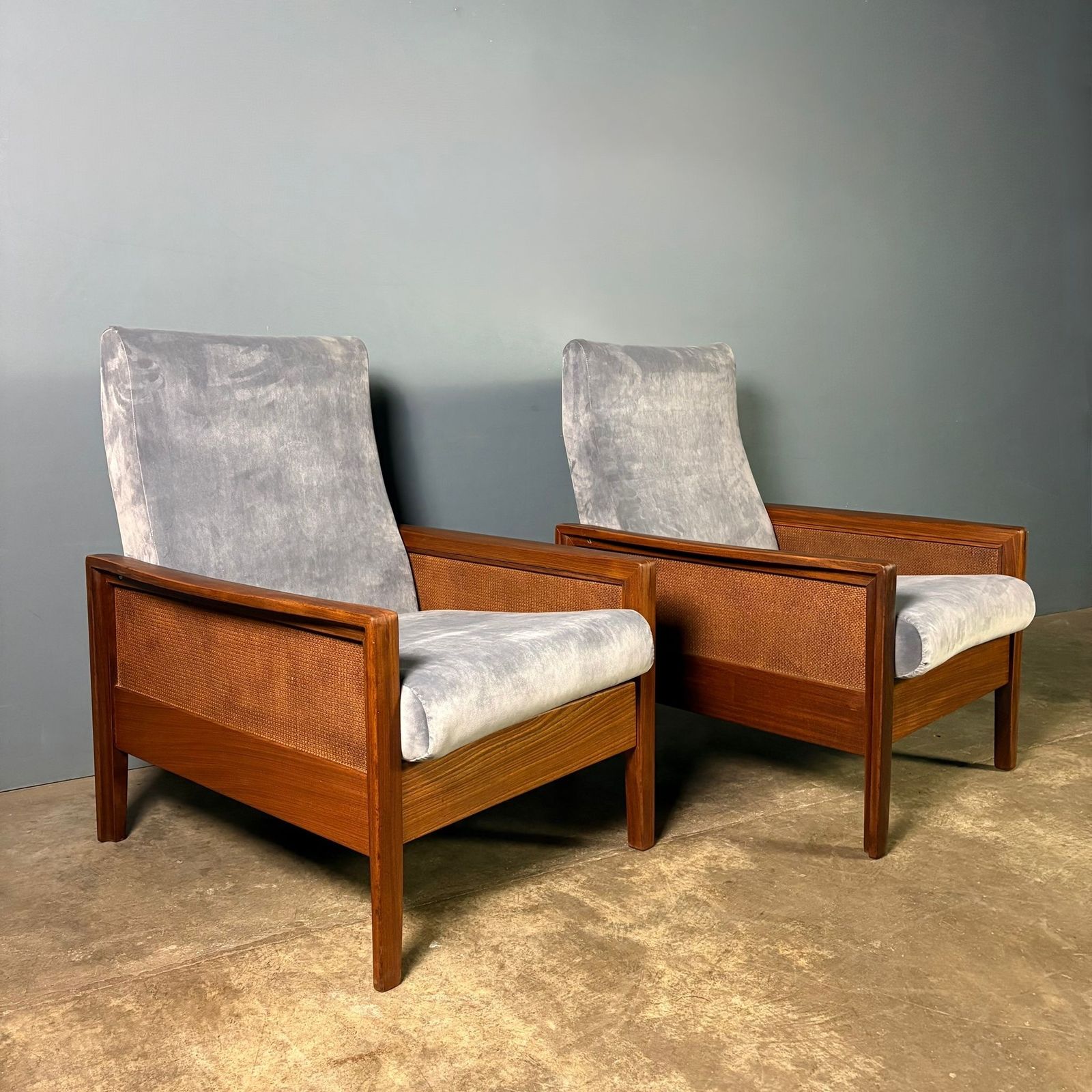 Guy Rogers Teak Lounge Chair Mid Century Retro Mcm