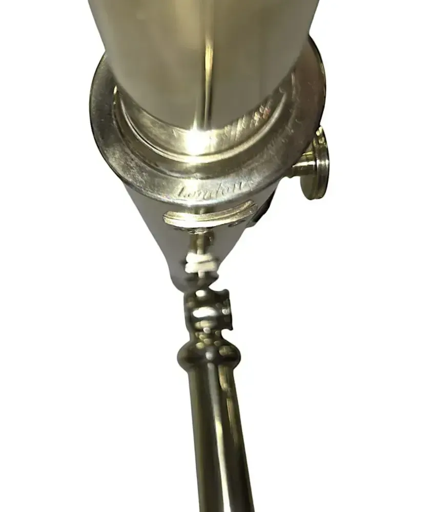 A Very Fine Early 19th Century Polished Brass Telescope By W.& T. Gilbert, London photo vintage