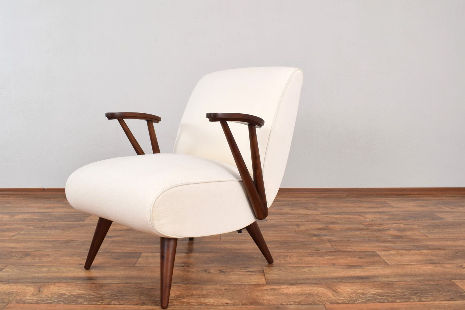 photo vintage Mid Century Modular Polish Armchairs, 1960s, Set Of 2