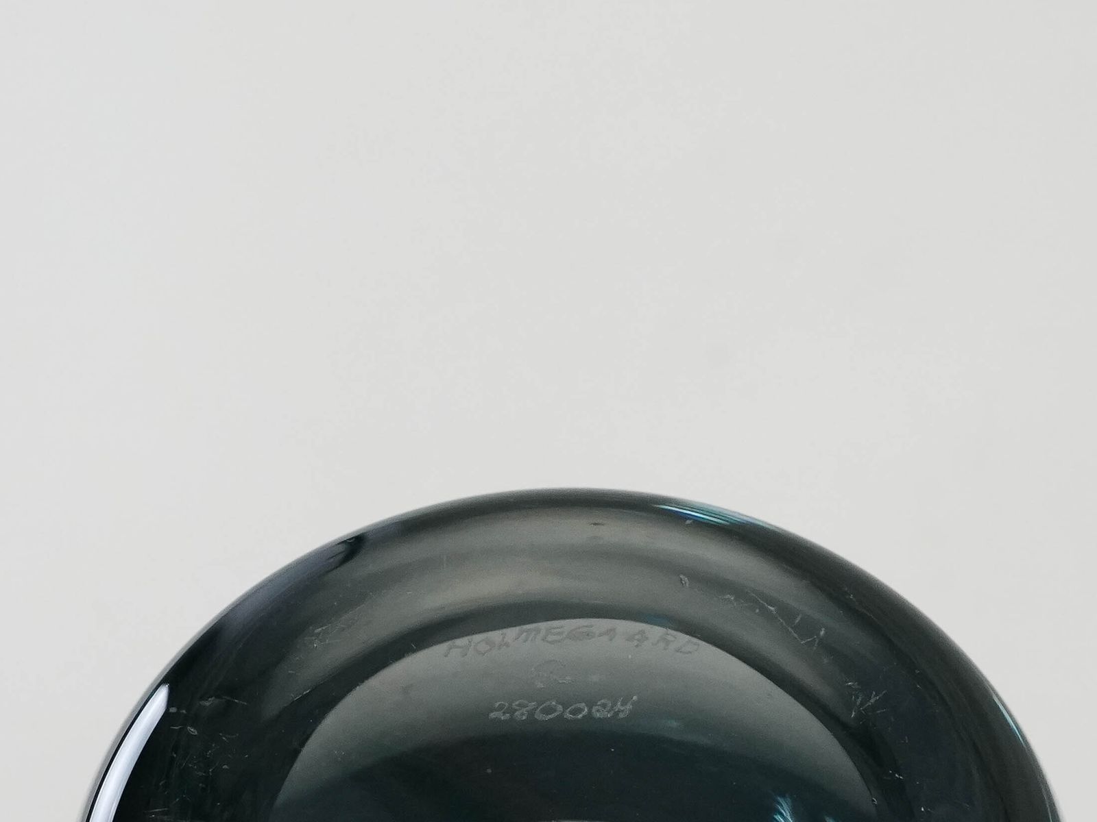 Glass Vase, Danish Design, 1970s, Manufactured By Holmegaard photo vinterior