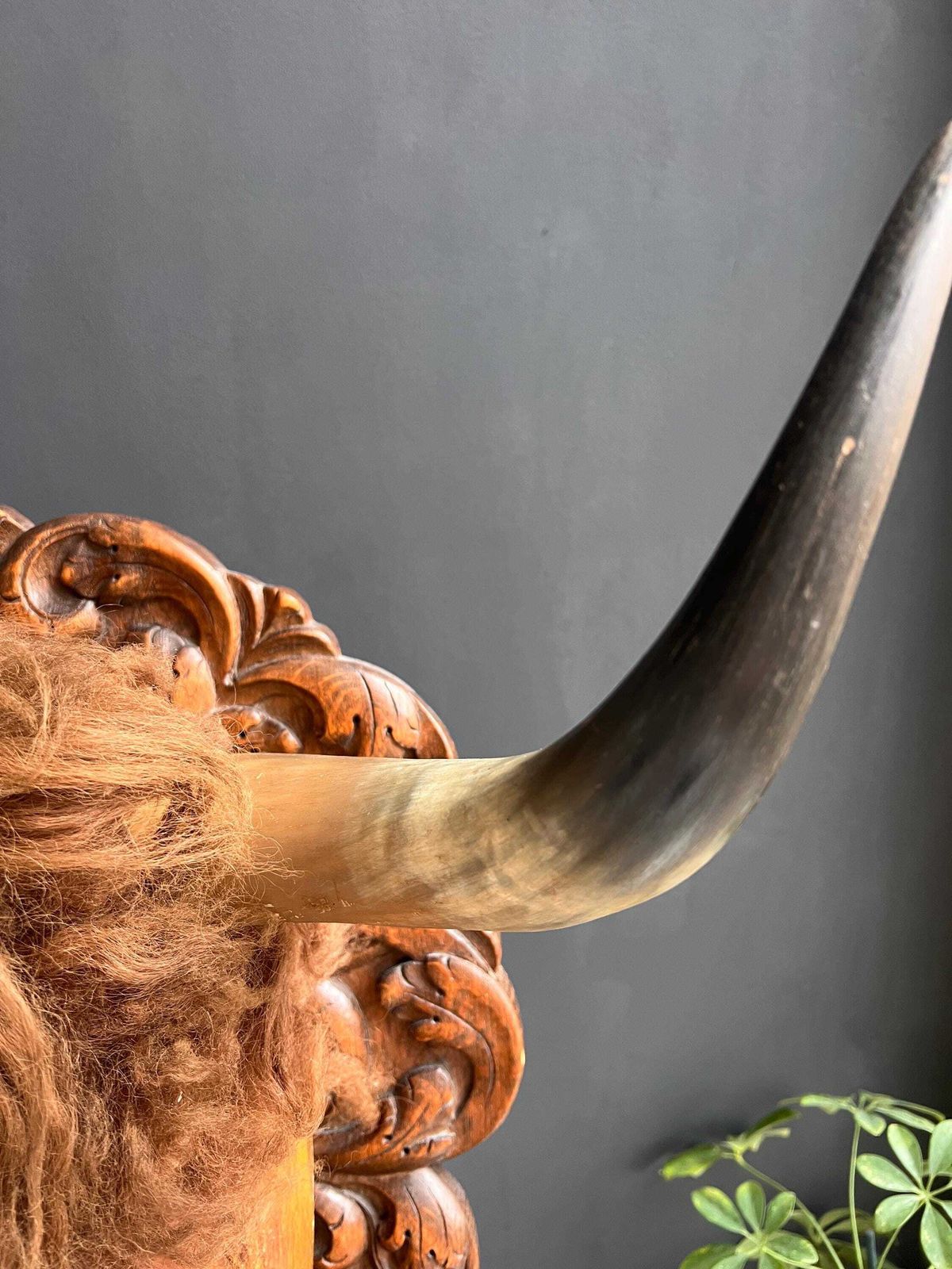 photo vinterior Vintage Folk Art Wall Mask, Switzerland