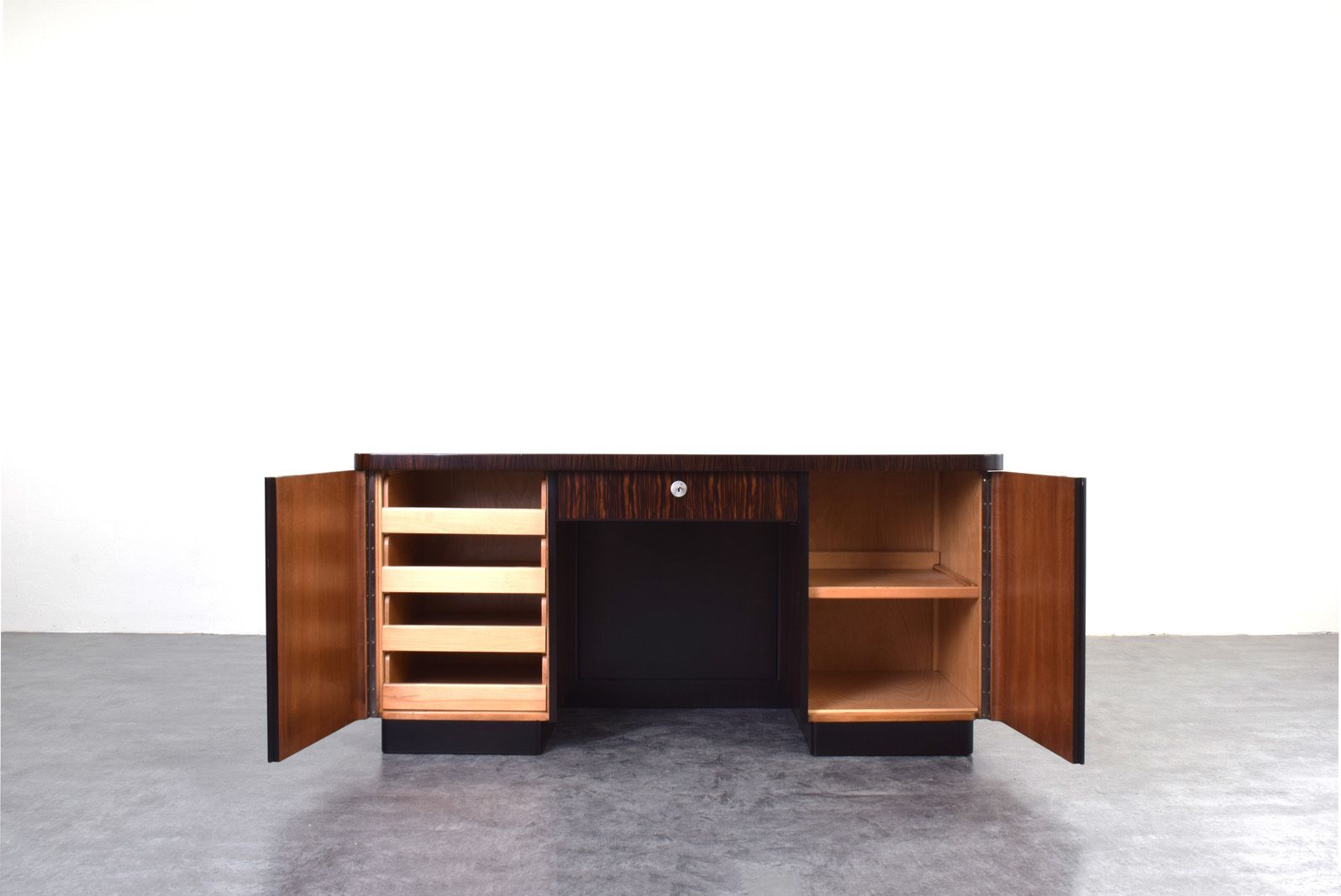Art Deco Desk By Bruno Paul For Deutsche Werkstätten Hellerau, 1920s photo furniture