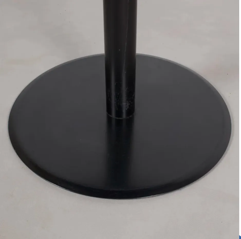 Very Rare Pair Of Blue Metal Side Tables Mod IV For Ikea, Sweden 1993 photo furniture