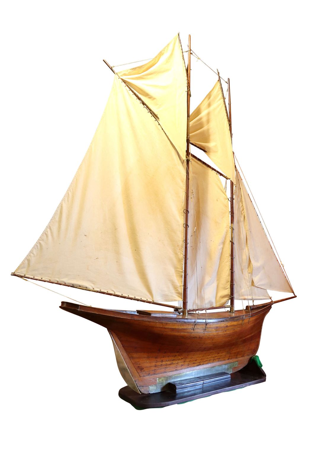 Late 19th Century Scratch Built Ketch Rigged Pond Yacht With Carvel Hull, C.1890 photo furniture