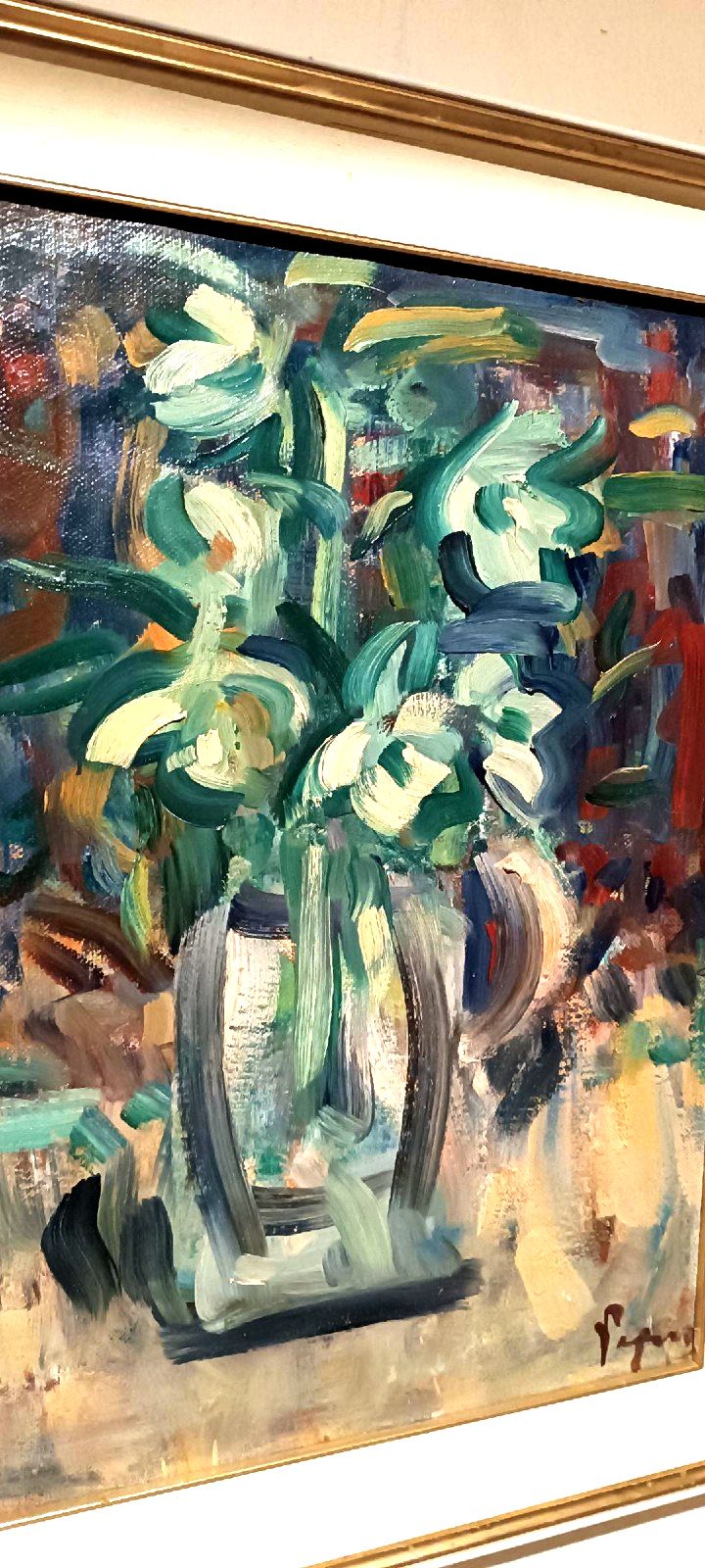Enzo Pregno Oil Painting On Canvas. (Alexandria Of Egypt, 1898 Florence, 1972) photo 469.0
