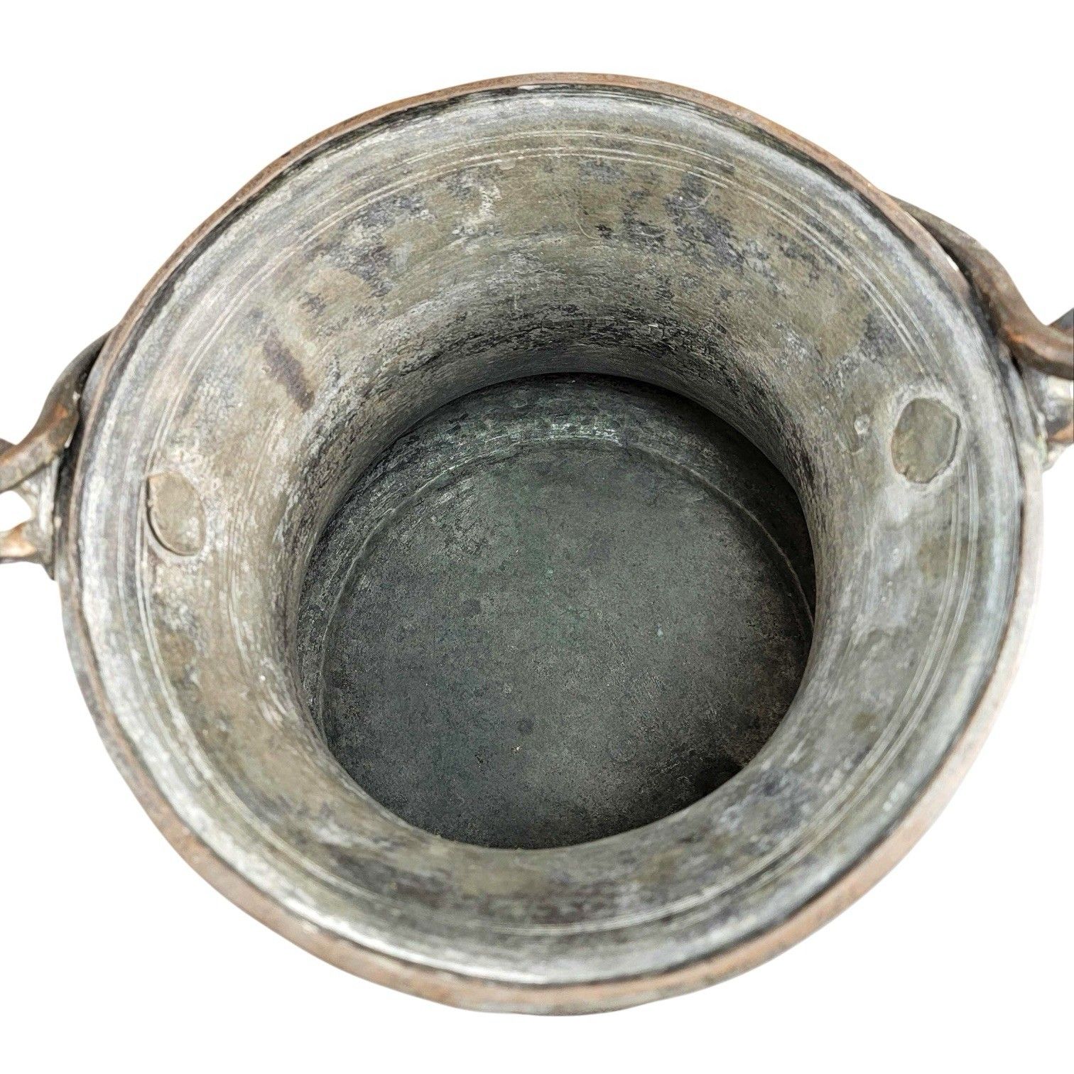 Ritual Vessel, Persia, 18th C – Hand Engraved Bronze āb Zan, Museum Quality photo vintage